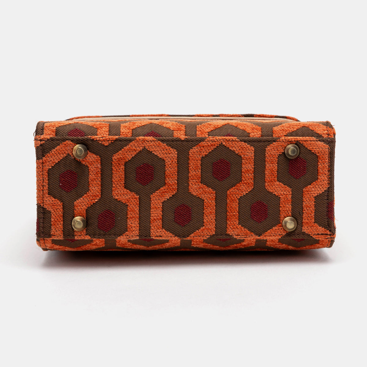 "The Shining" Overlook Hotel Flap Satchel Carpetbag of America bottom