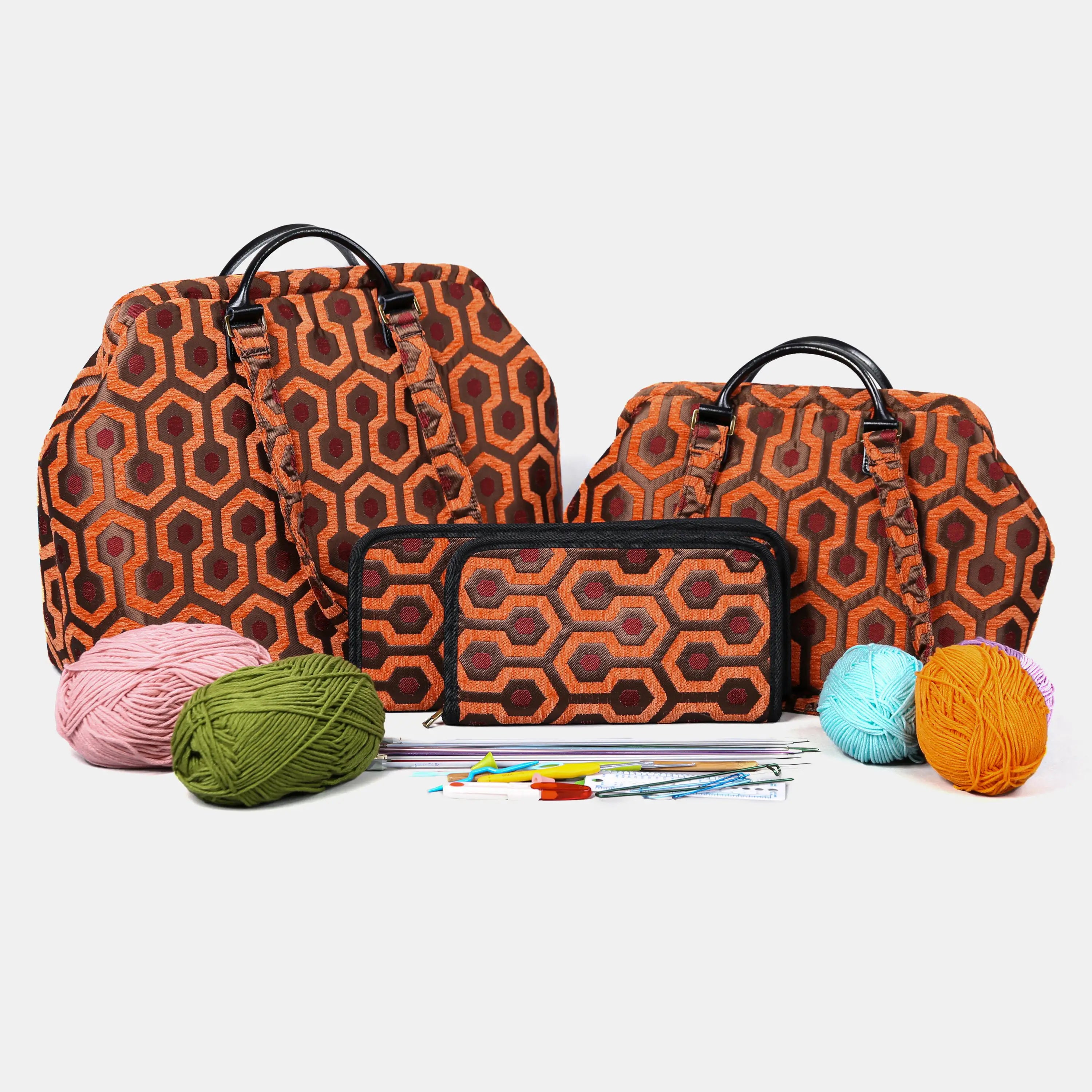 "The Shining" Overlook Hotel Knitting Project Bag of America-set