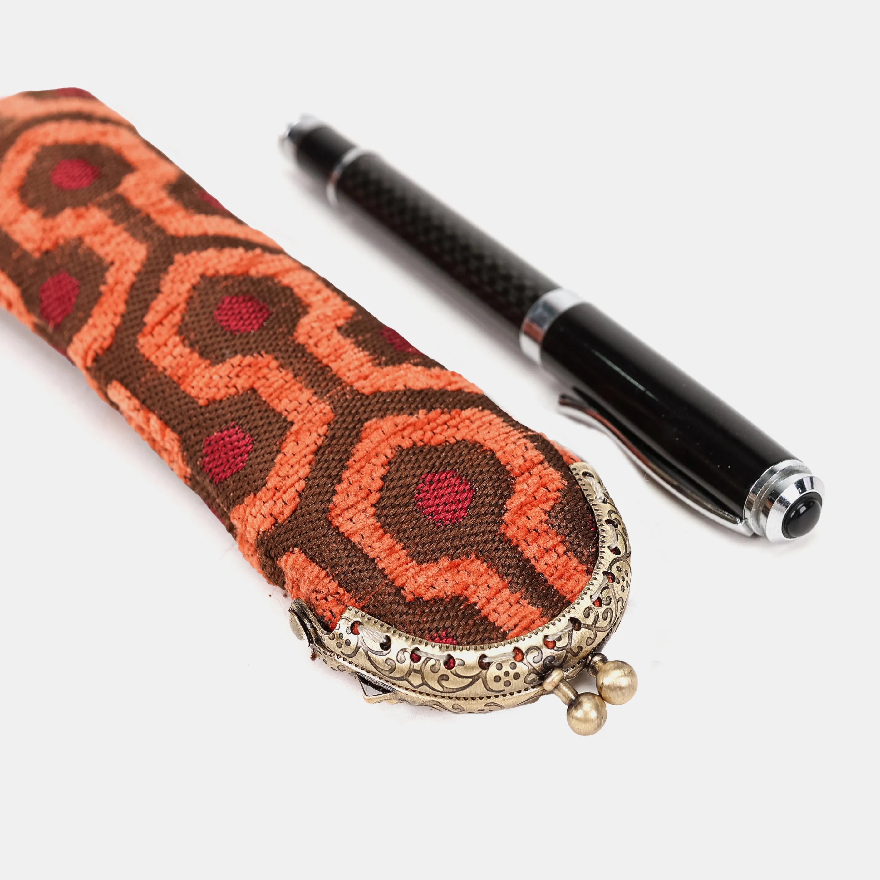 "The Shining" Overlook Hotel Solo Pen Case Carpetbag of America metal frame