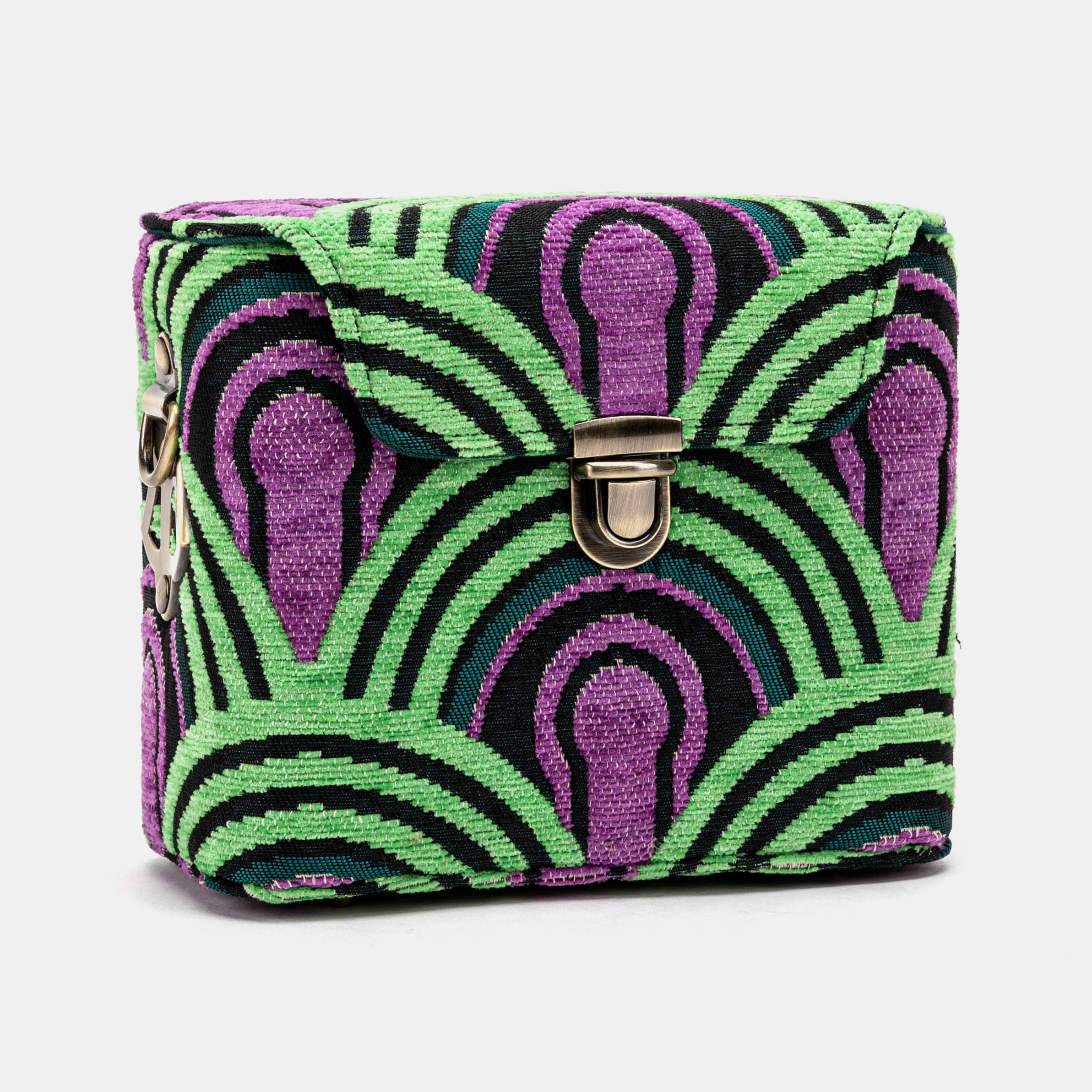 The Shining Room 237 Emma Small Train Case Crossbody of America front side