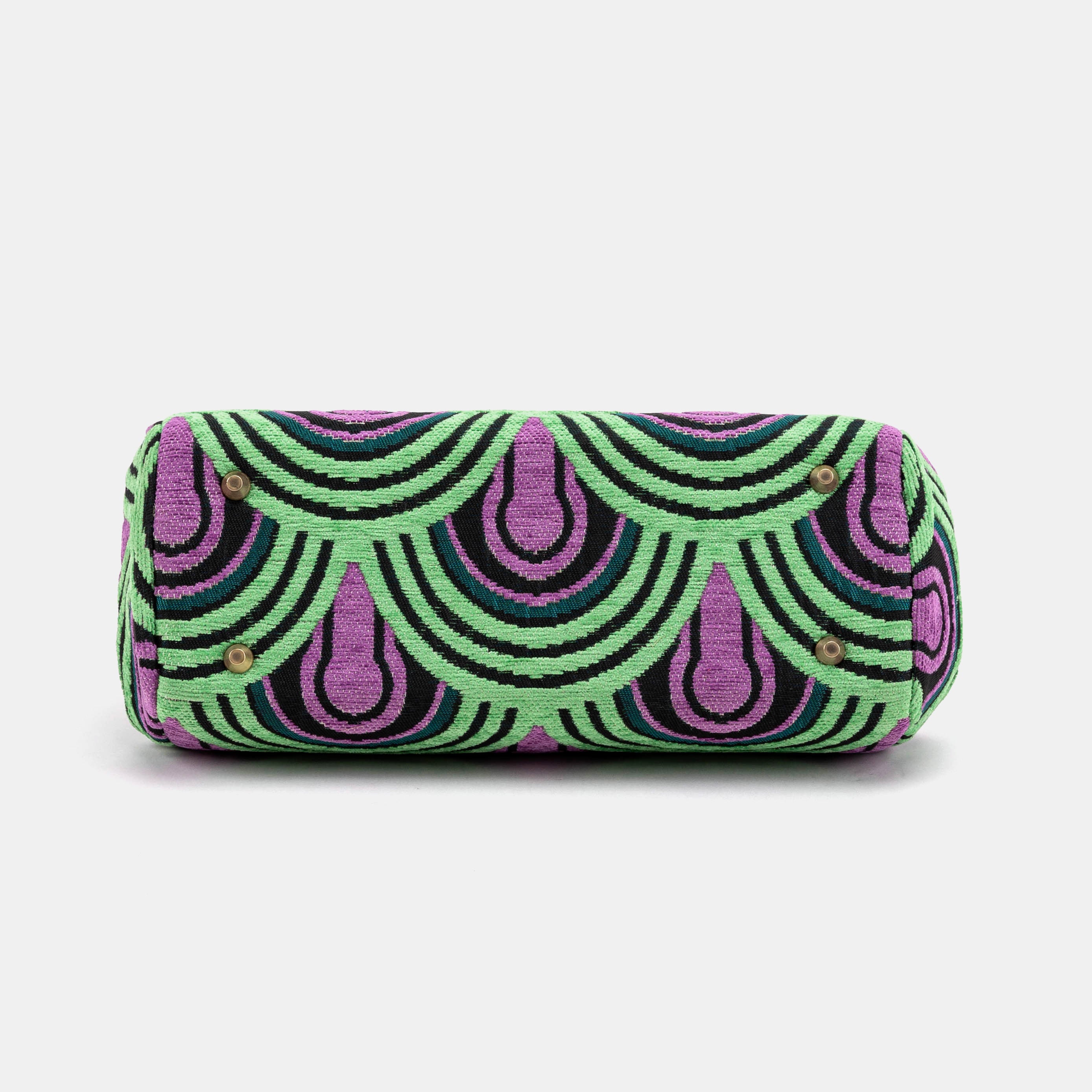 The Shining Room 237 Top Handle Purse Carpetbag of America bottom