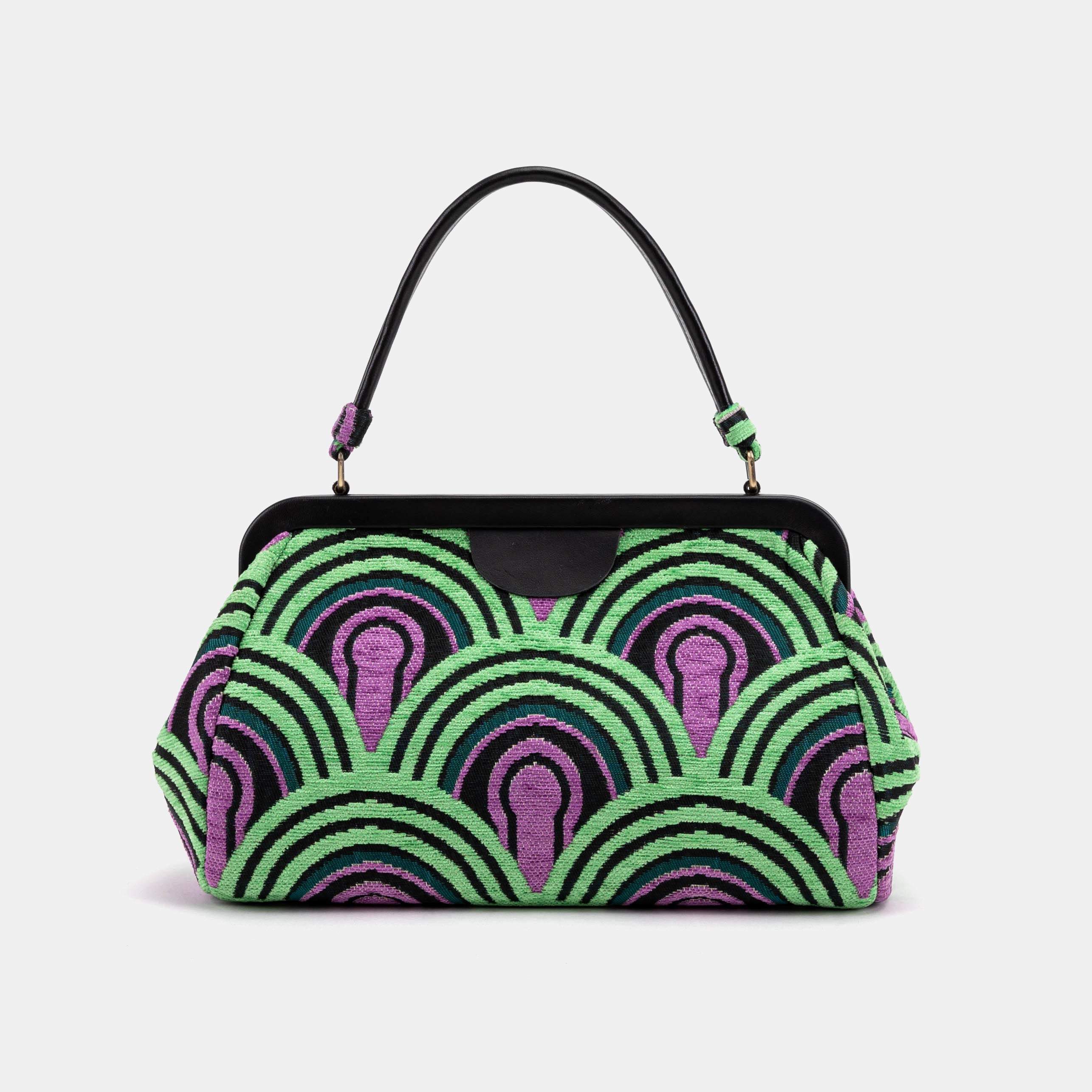 The Shining Room 237 Top Handle Purse Carpetbag of America main