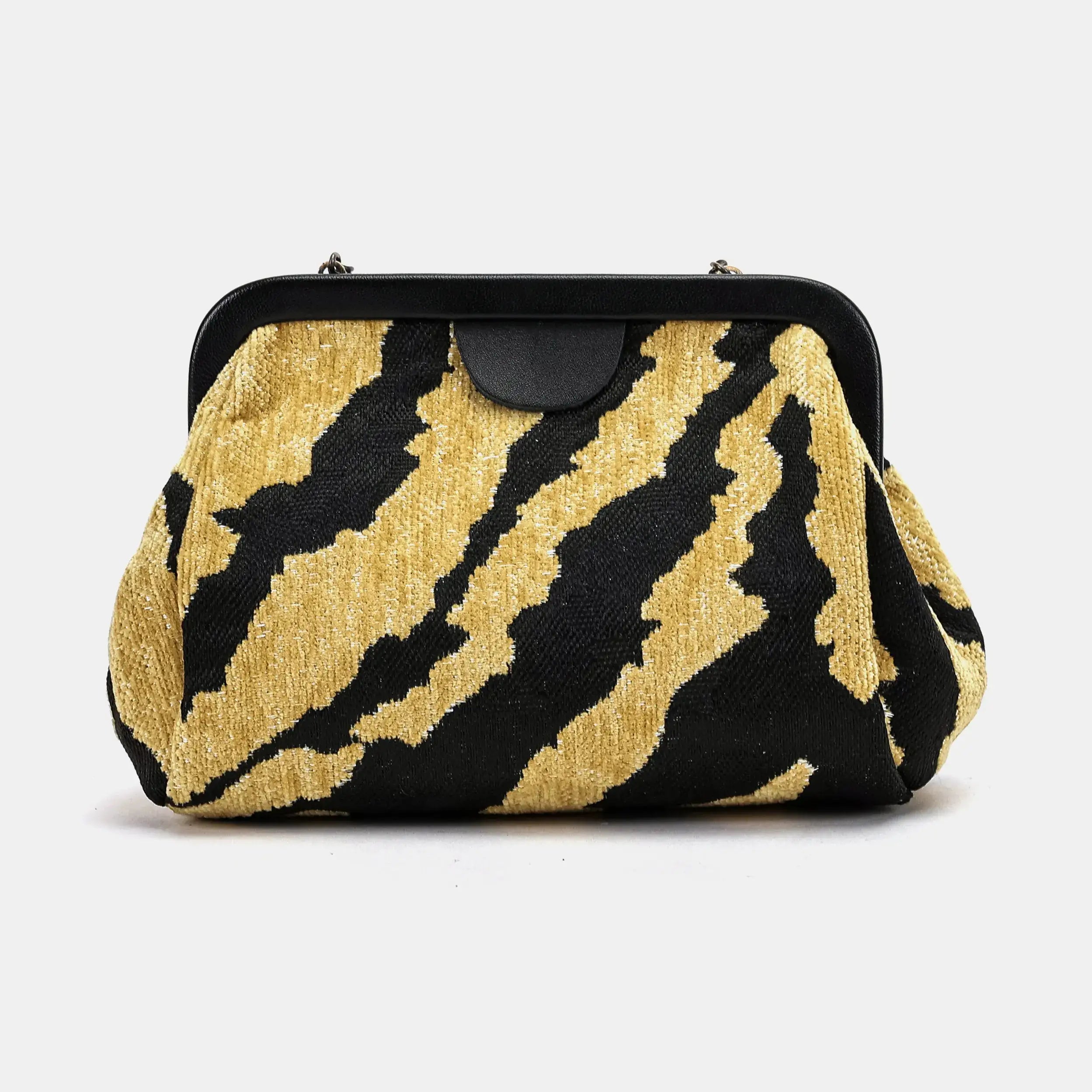 Tiger Stripe Alma Evening Clutch for America-back