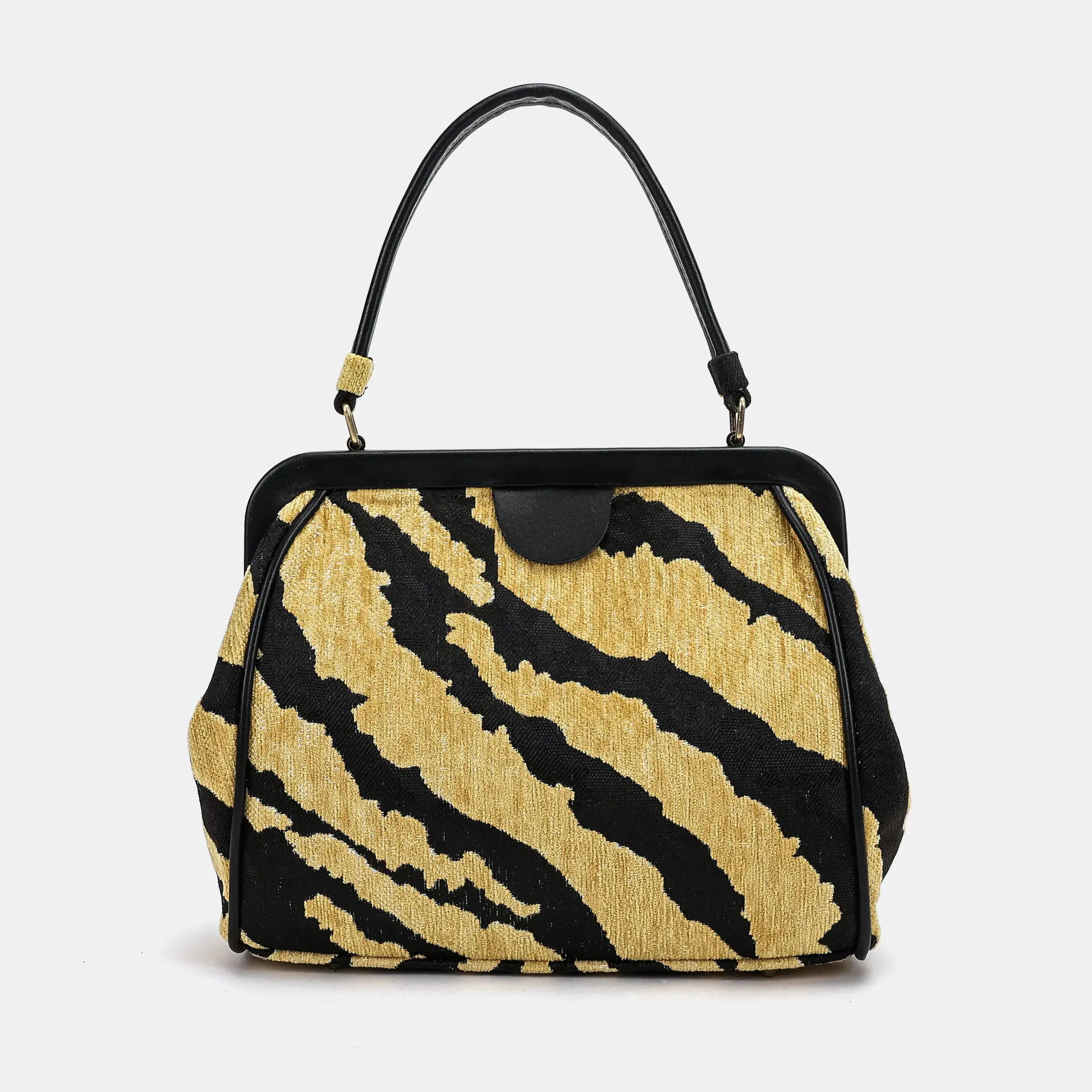 Tiger Stripe Alma Satchel Bag for America-main