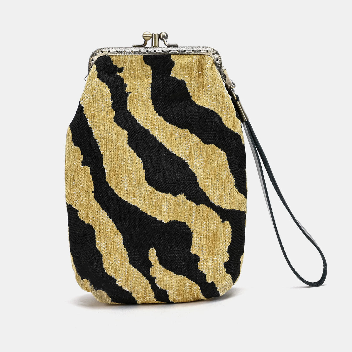 Tiger Stripe Carpet Phone Case Carpetbag of America back