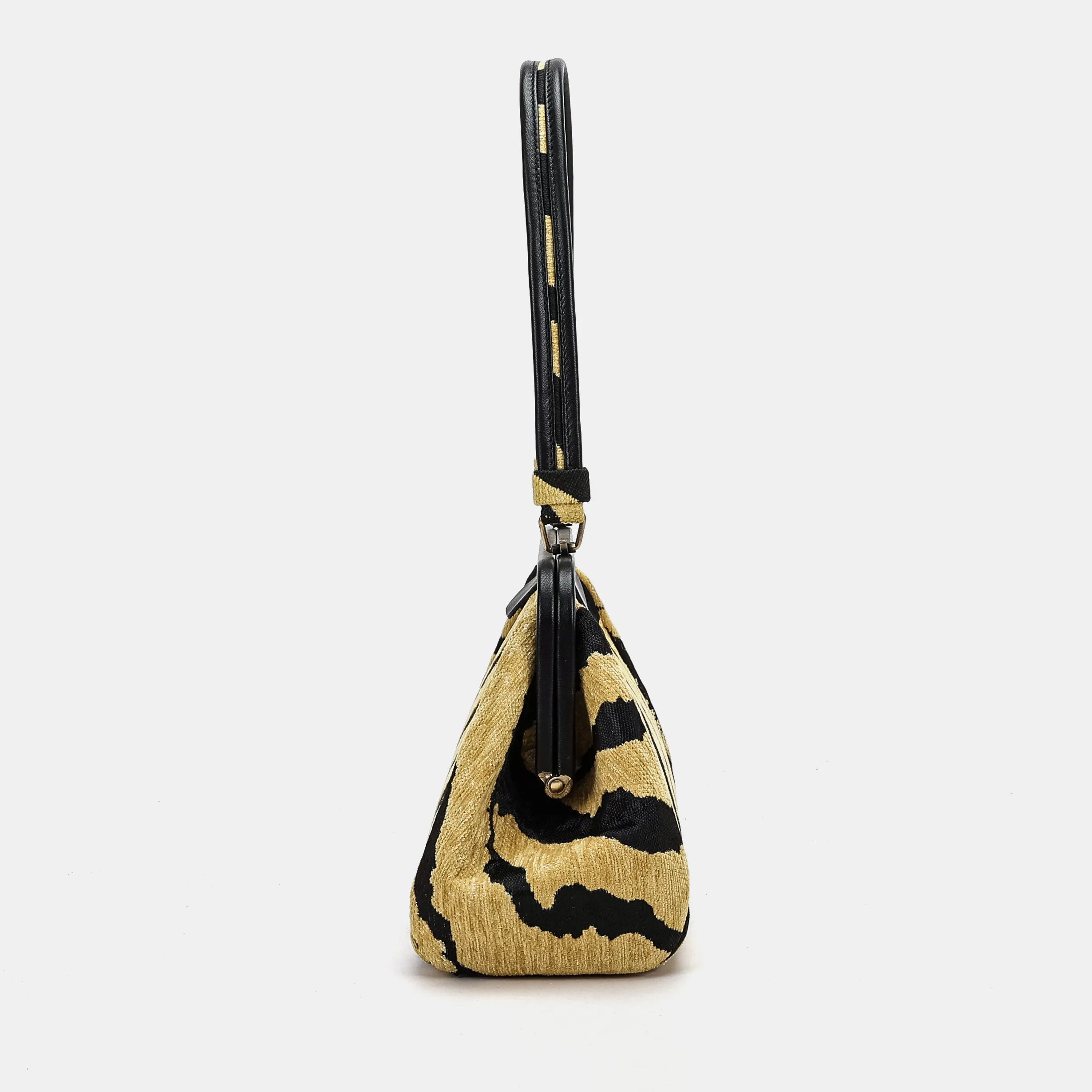 Shoulder Carpet Bag | Tiger Stripe for America-side