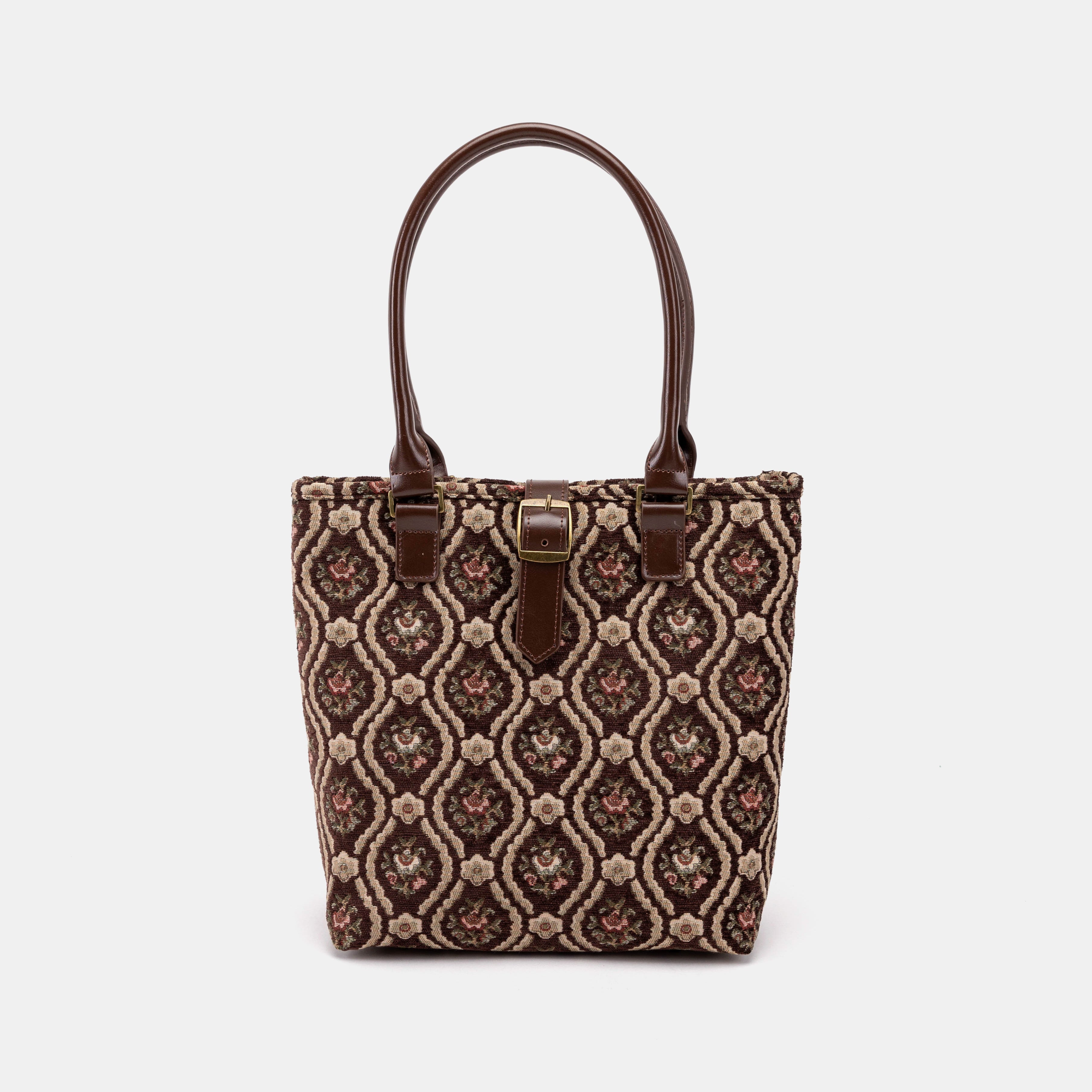 Traditional Brown Everyday Tote Bag of America main