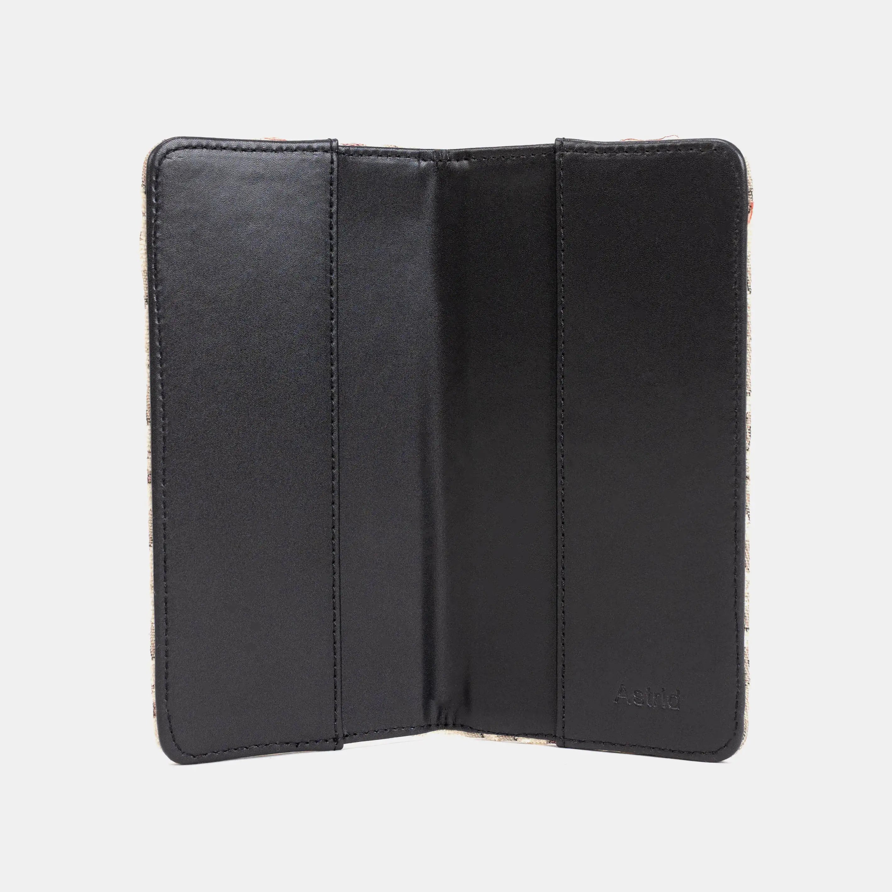 Traditional Cream Checkbook Cover of America inside