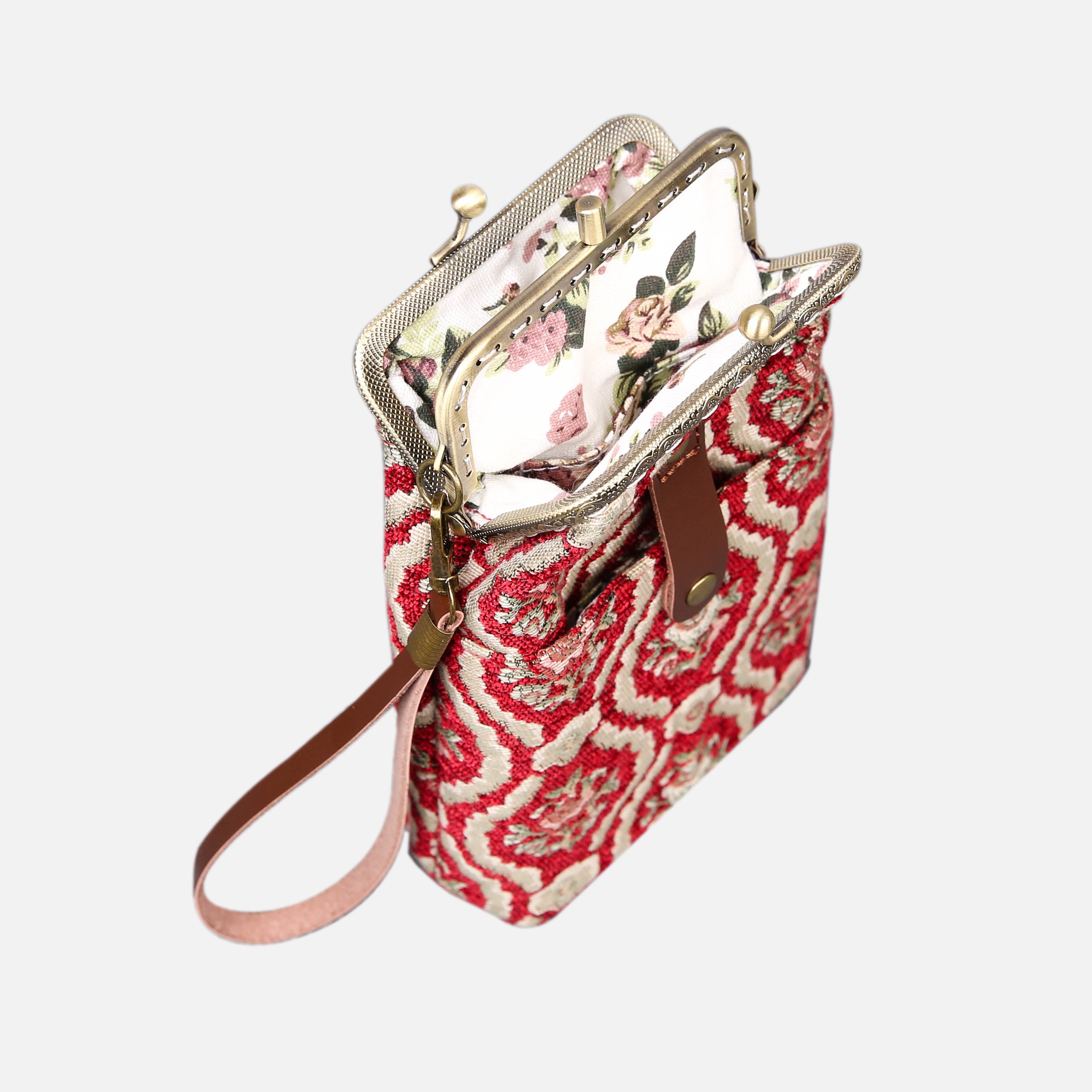 Traditional Red Carpet Phone Case Carpetbag of America standing