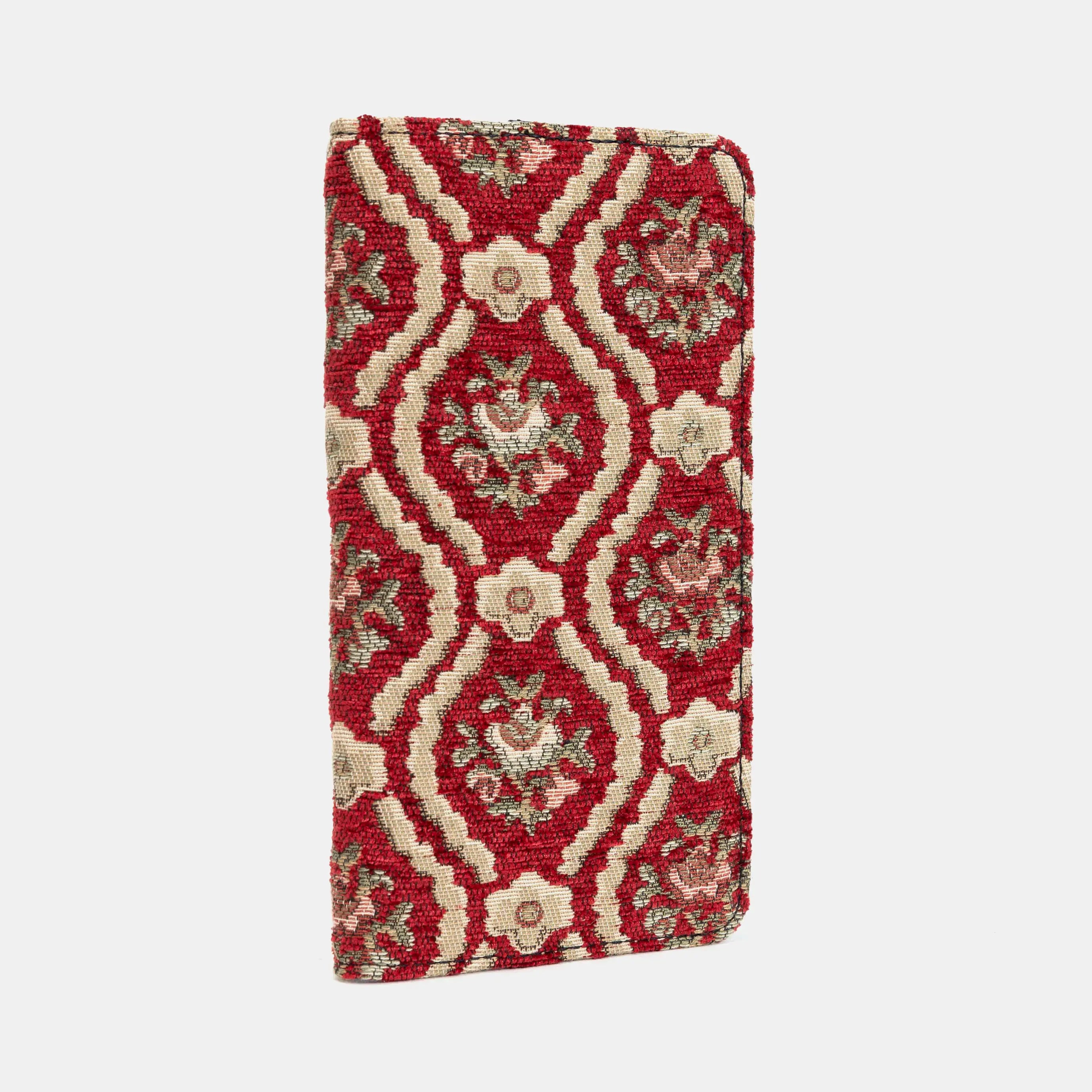Traditional Red Checkbook Cover of America side front
