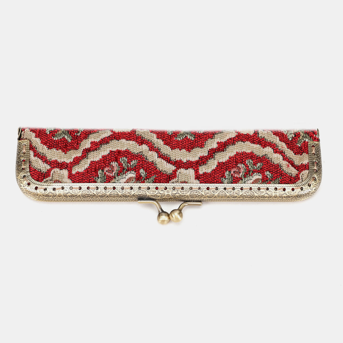 Traditional Red Duo Pen Case Carpetbag of America main