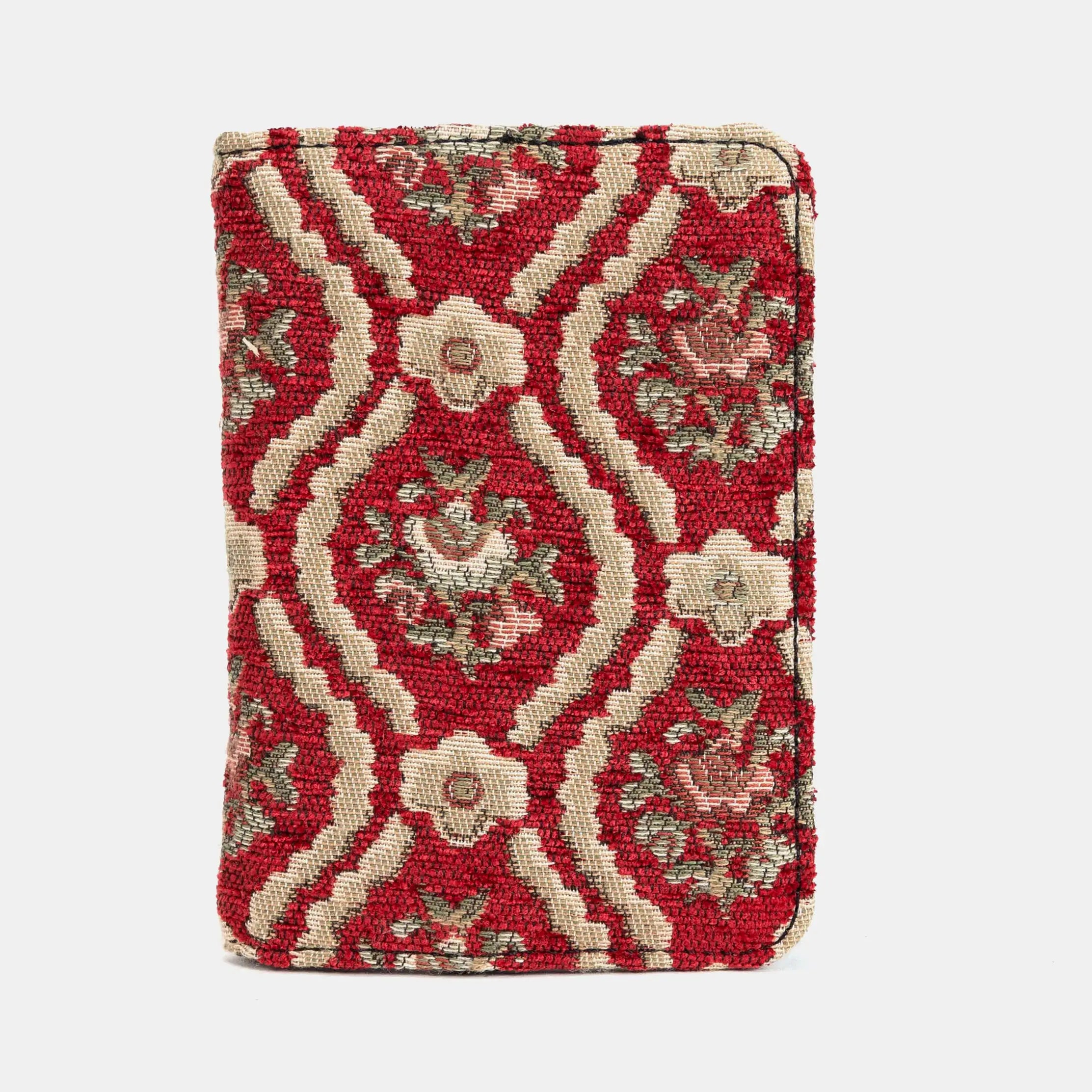 Traditional Red Passport Cover of America main