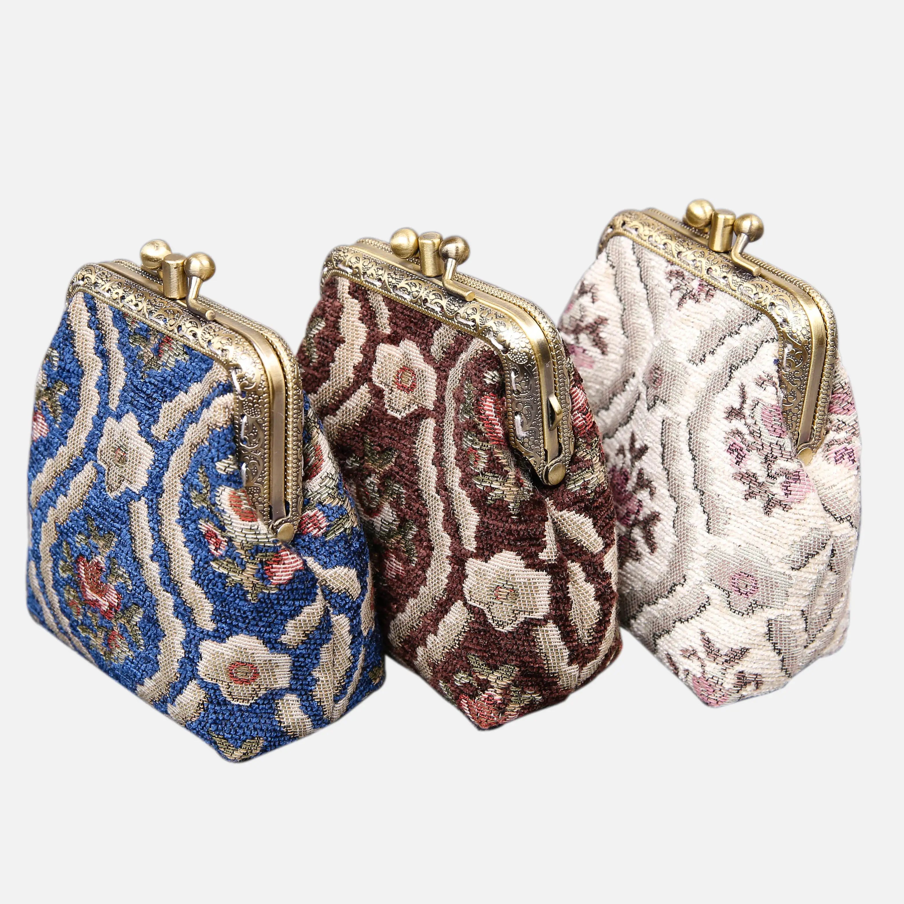 Traditional Series Double Kiss Clasp Coin Purse of America group photo-6