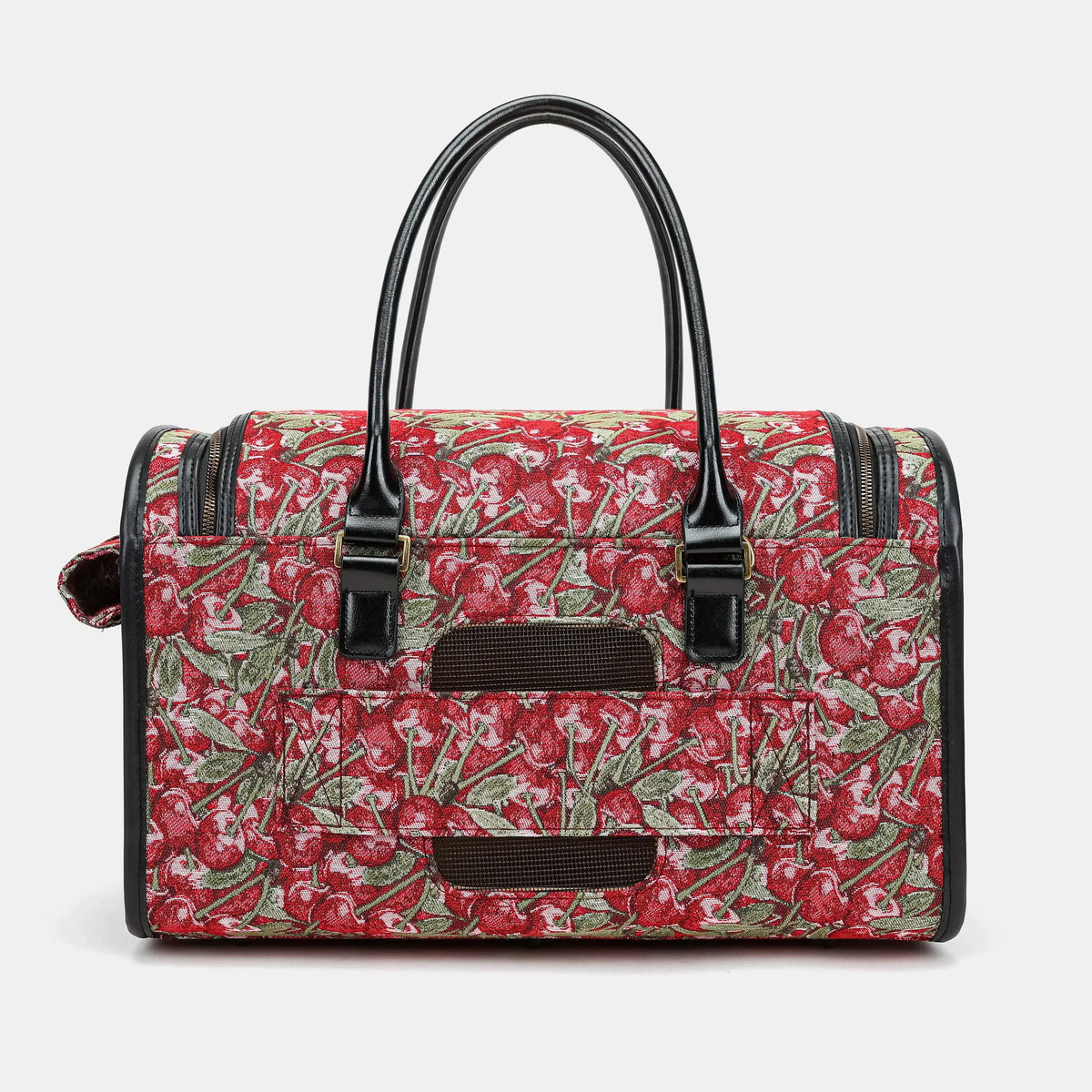 Travel Dog Carrier Bag Cherry Cascade of America back