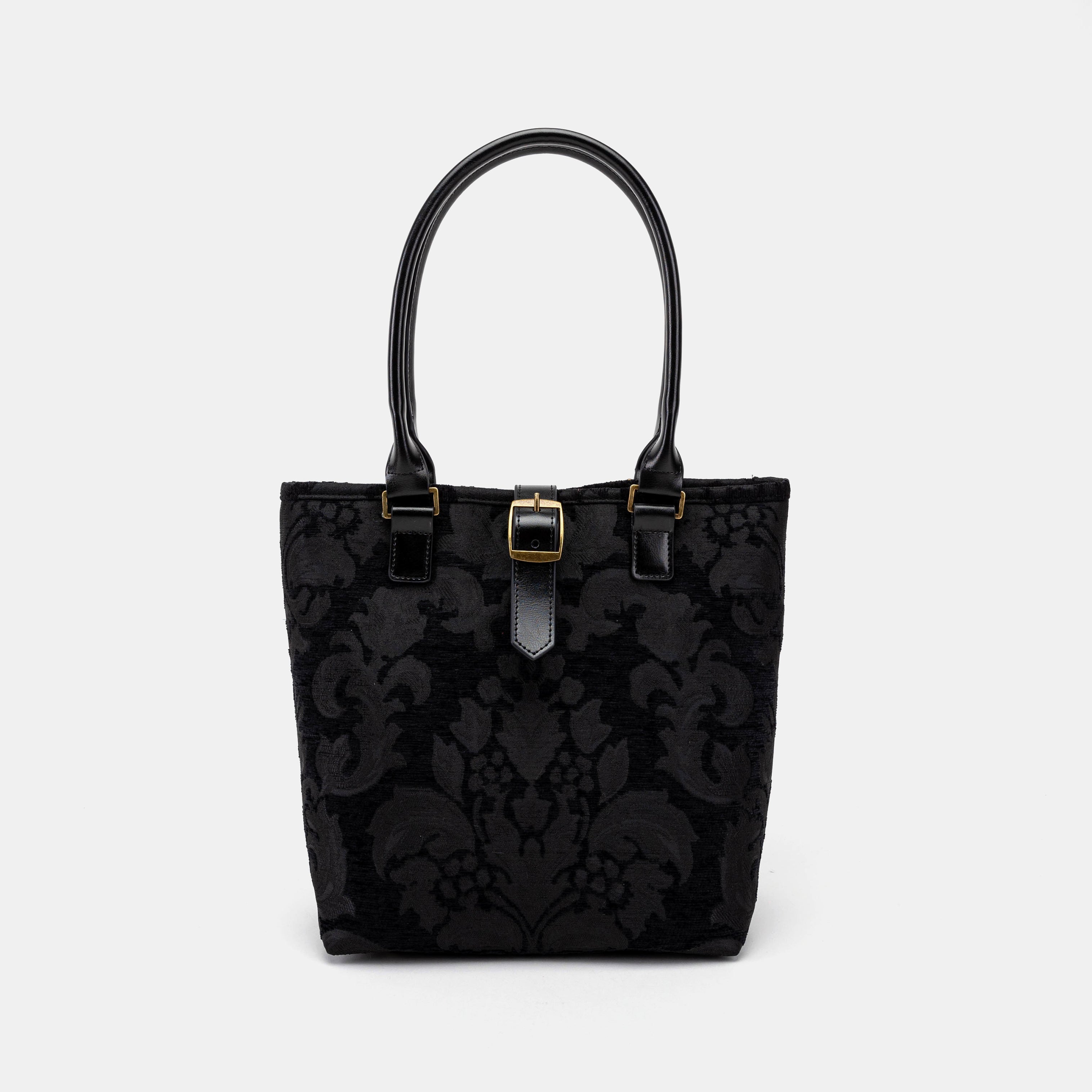 Victorian Blossom Black/Black Everyday Tote Bag of America main