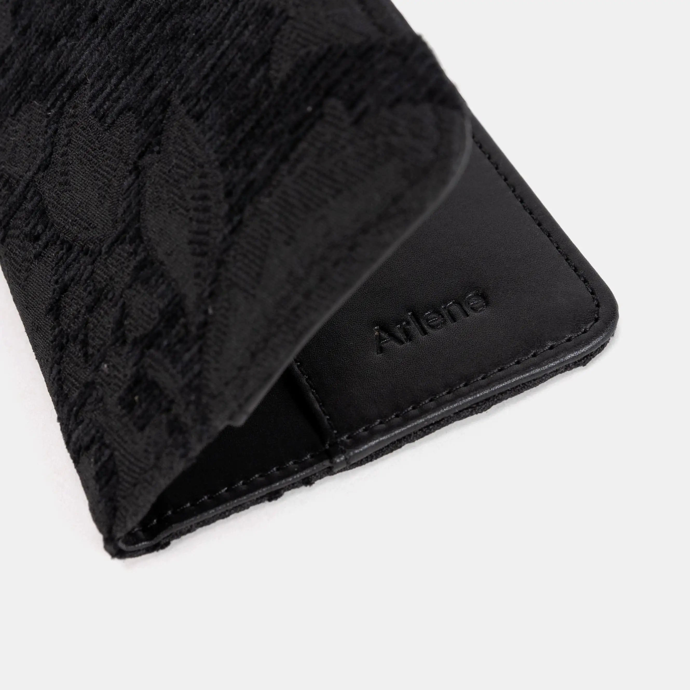 Victorian Blossom Black/Black Passport Cover of America personalization