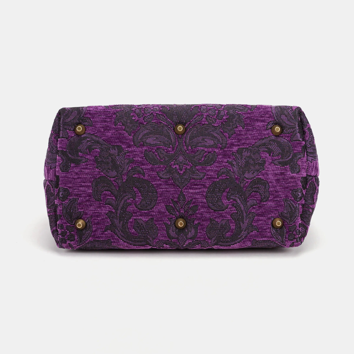 Victorian Blossom Purple Carpet Handbag Purse of America bottom