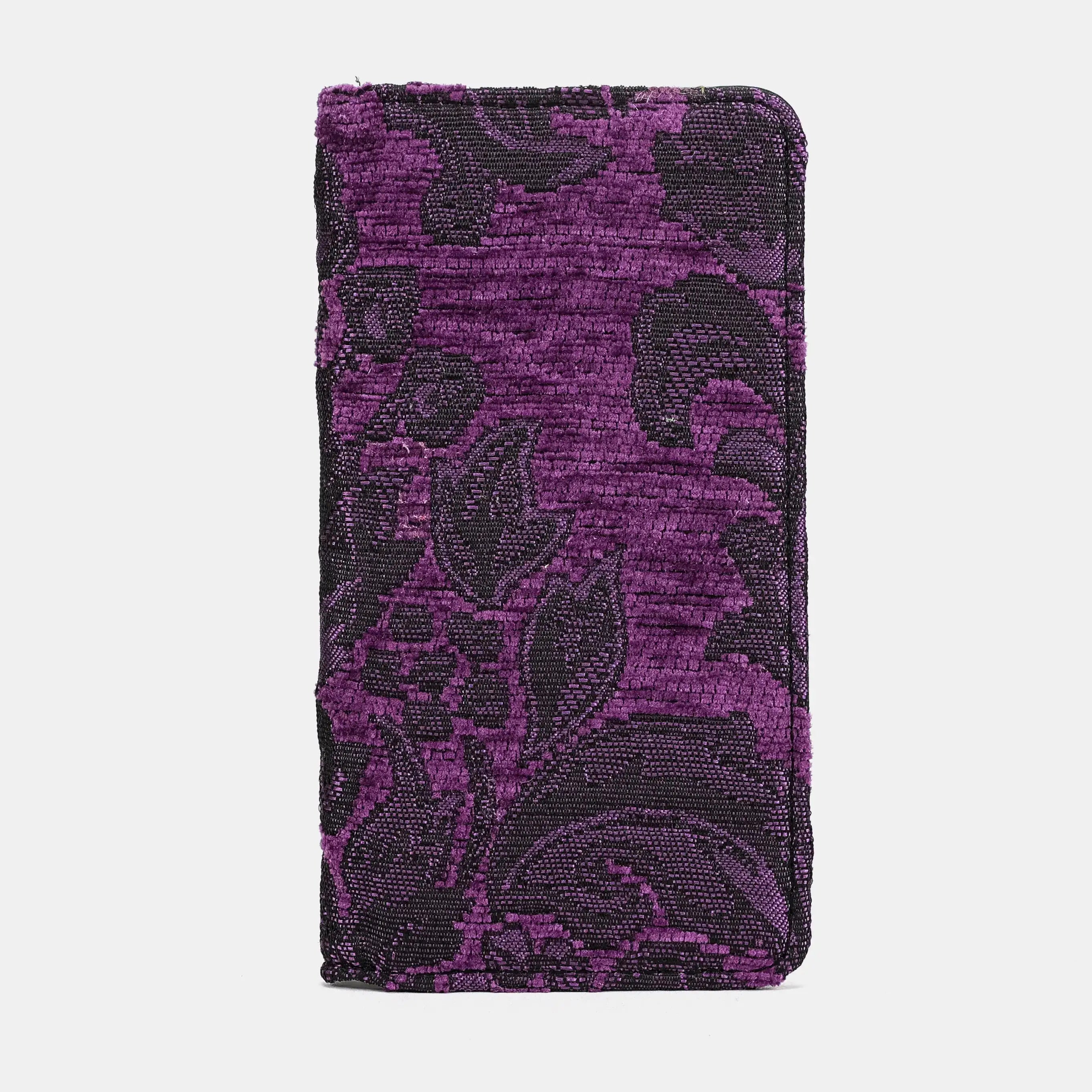 Victorian Blossom Purple Checkbook Cover of America main