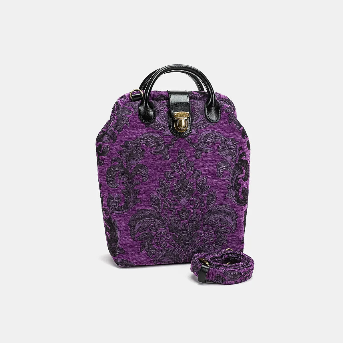 Victorian Blossom Purple Carpet Everyday Backpack Carpetbag of America main