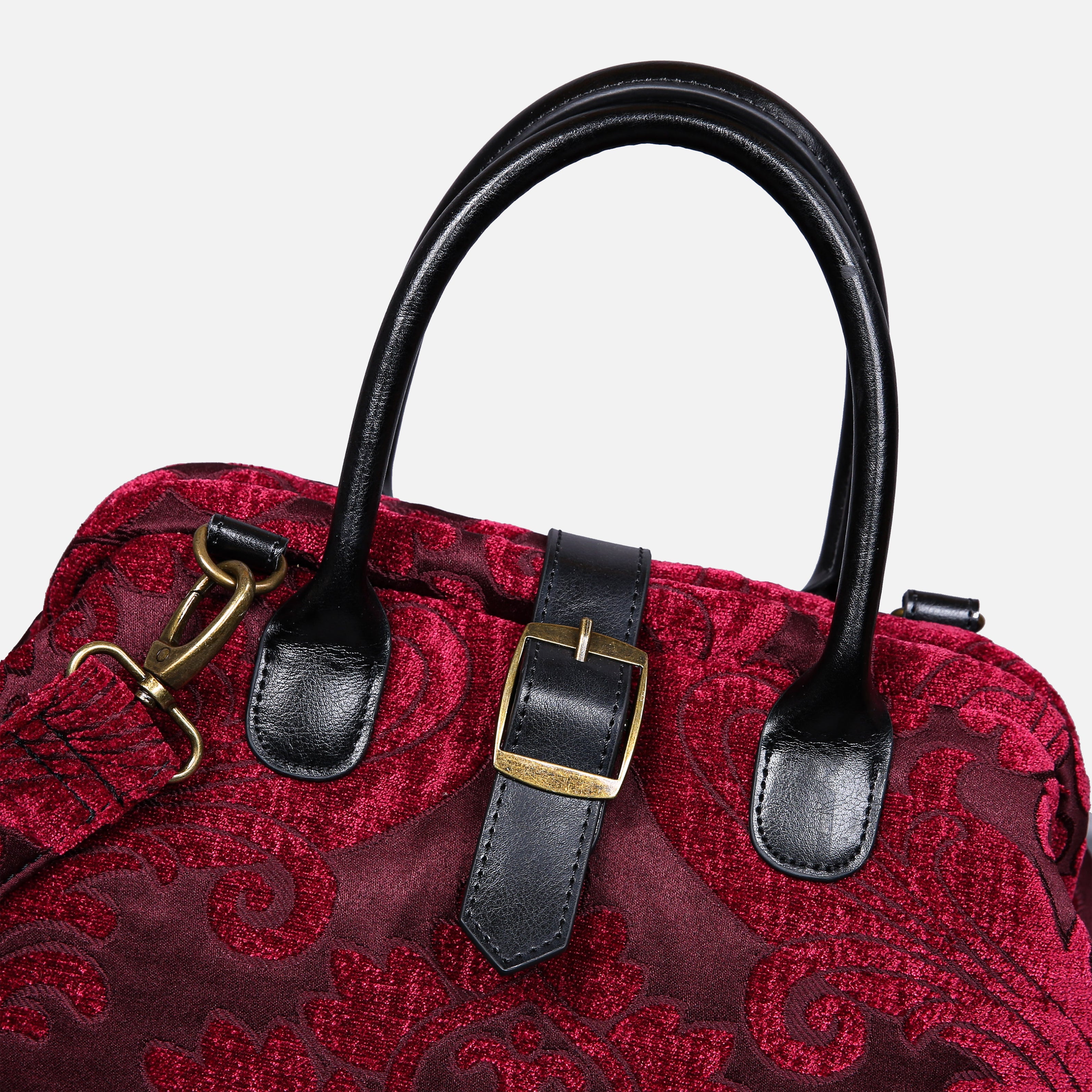 Queen Wine Carpet Handbag Purse carpet bag MCW Handmade-3