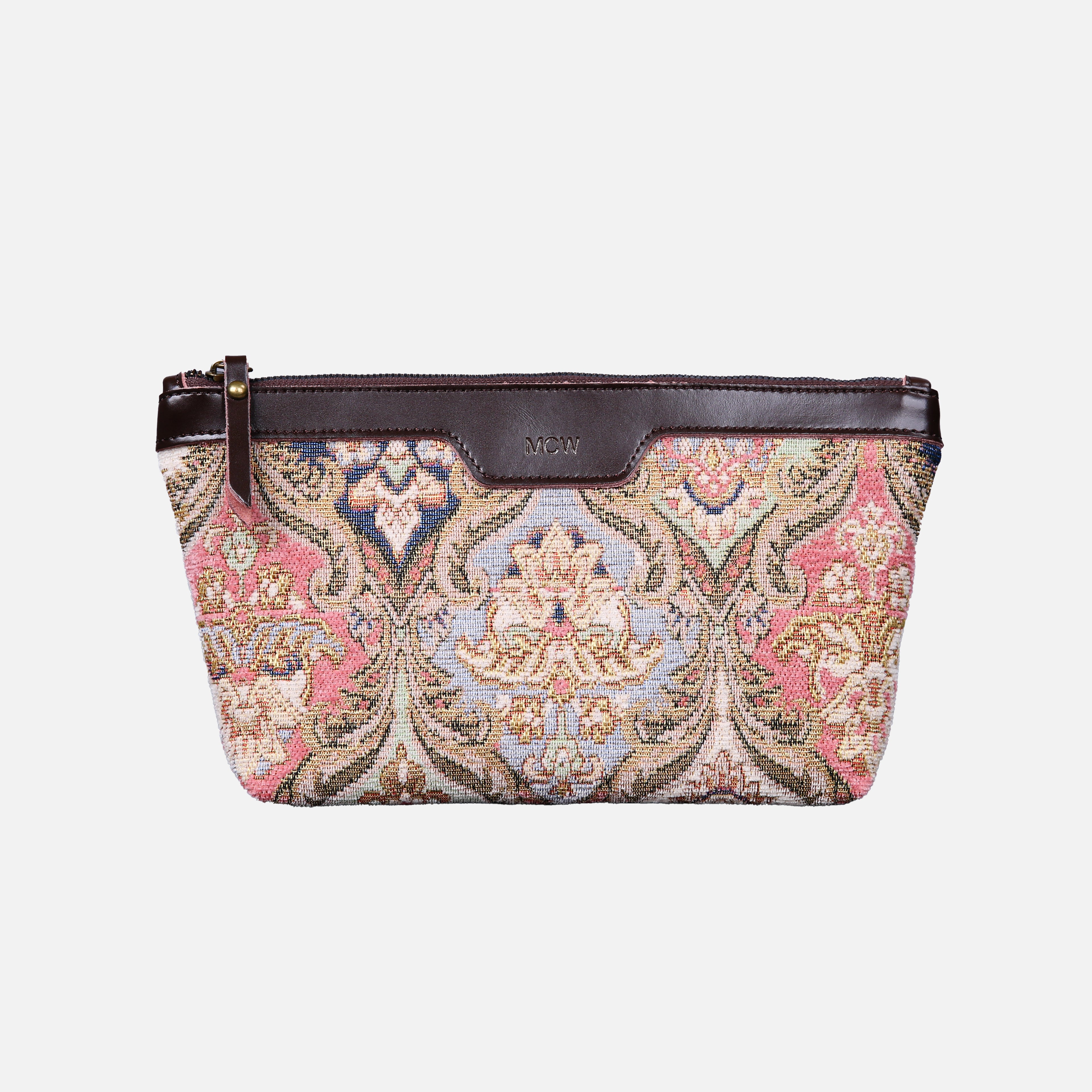 Golden Age Pink Carpet Makeup Bag carpet bag MCW Handmade