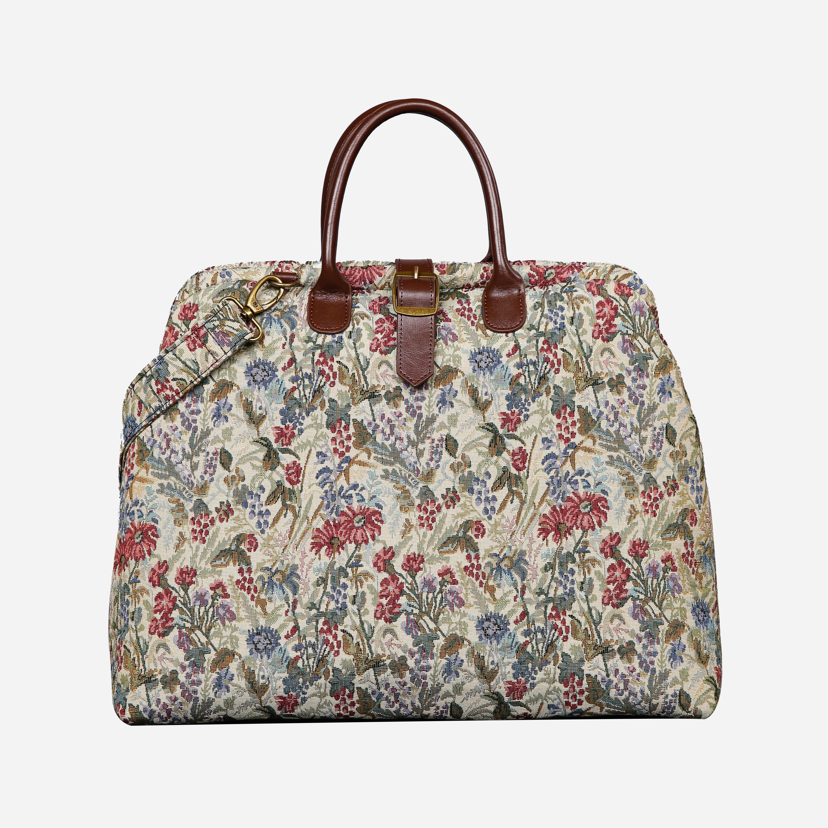 Spring Valley Mint Mary Poppins Weekender carpet bag MCW Handmade