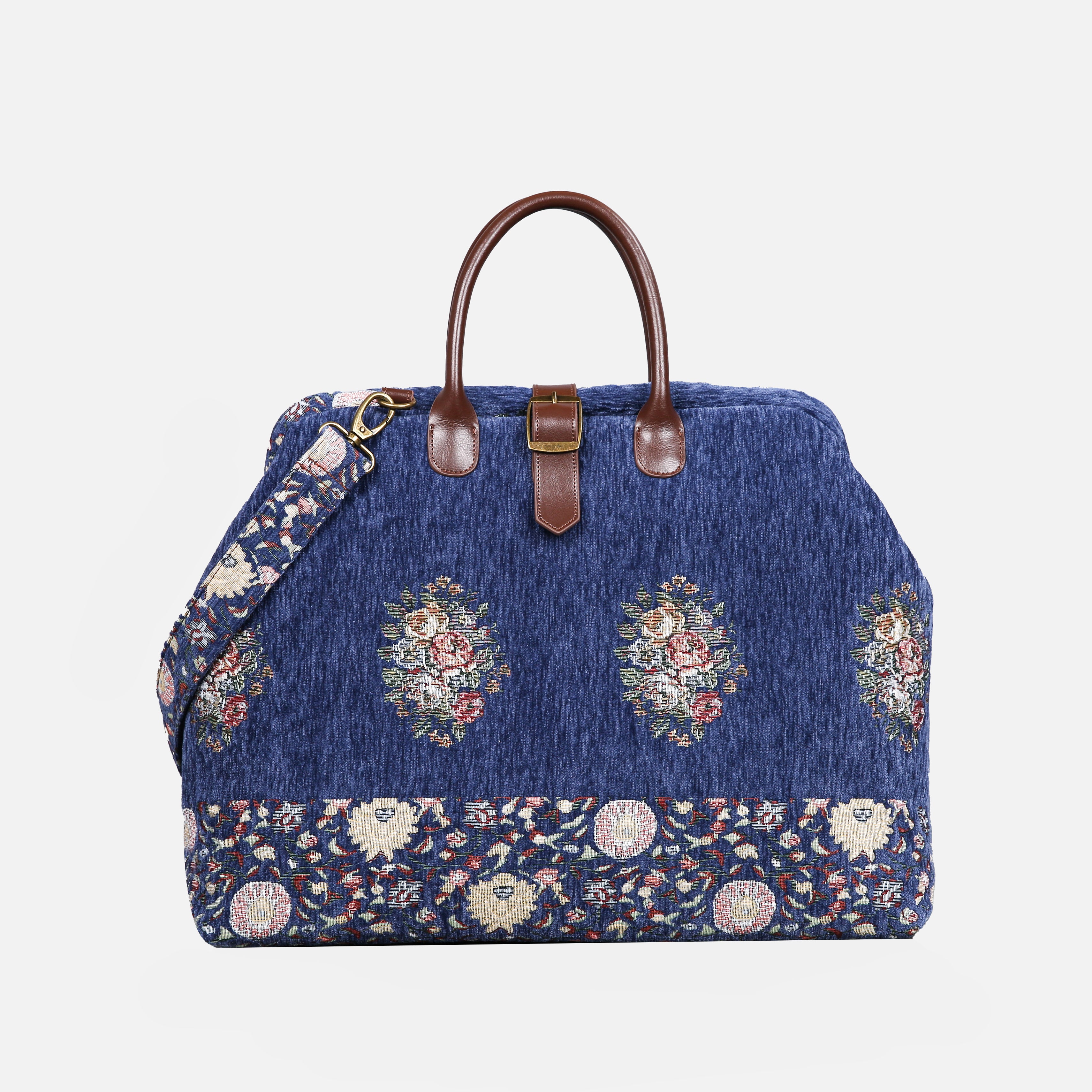 Rose Bouquet  Mary Poppins Weekender carpet bag MCW Handmade