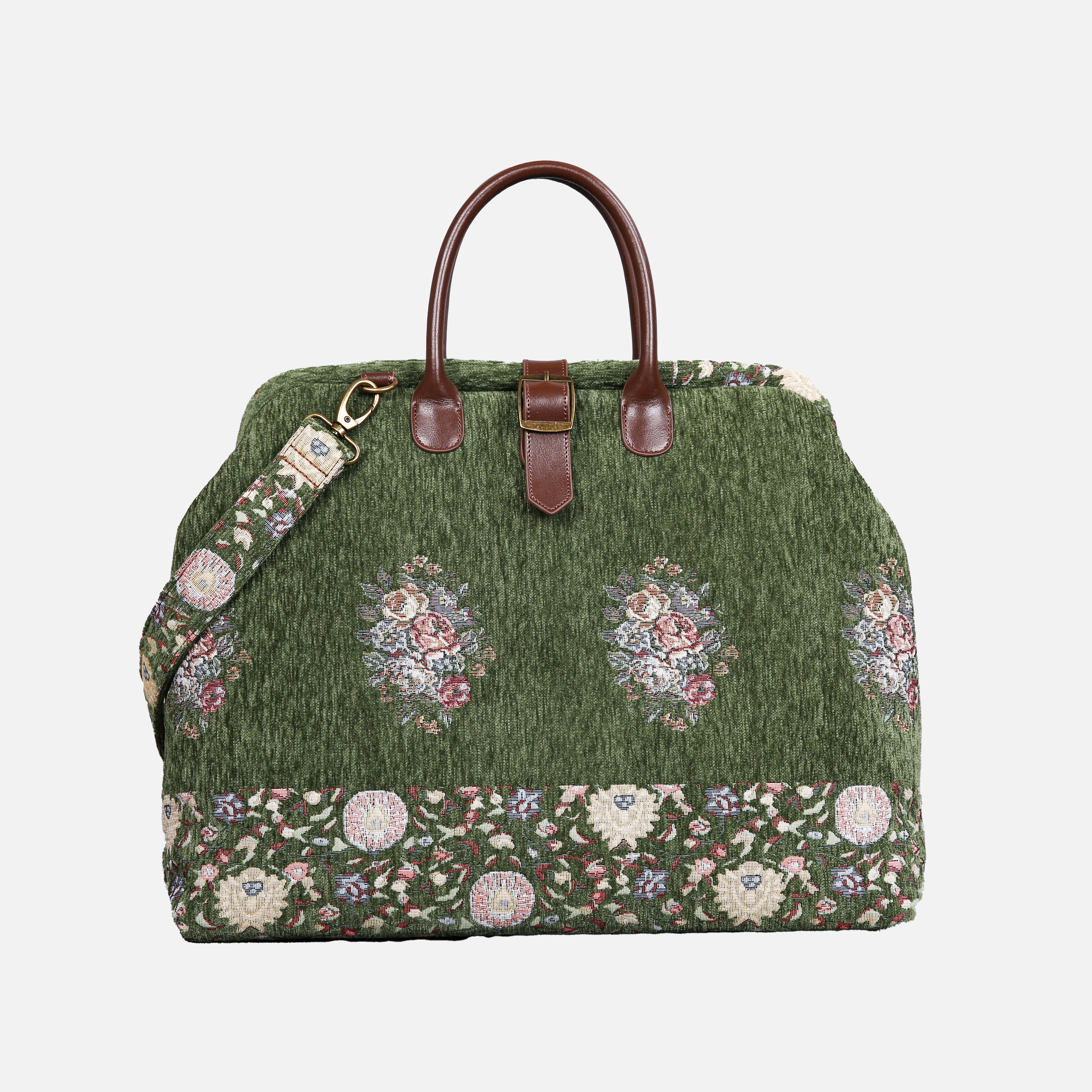 Rose Bouquet  Mary Poppins Weekender carpet bag MCW Handmade-1