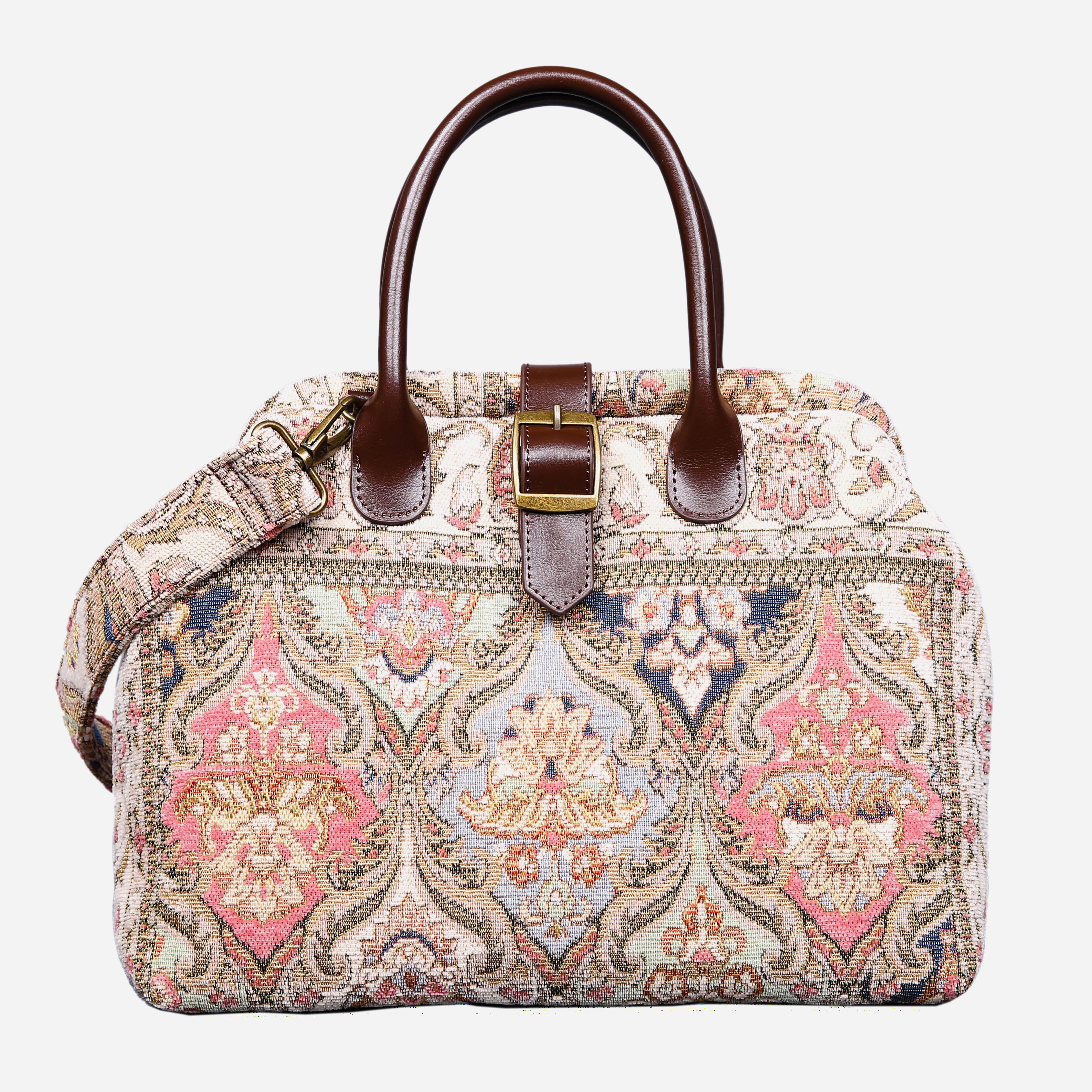 Golden Age Pink Carpet Handbag Purse carpet bag MCW Handmade