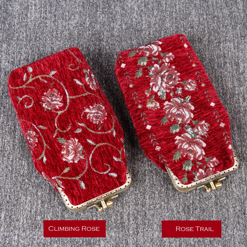 Rose Series Red Carpet Eyeglasses Case MCW Handmade-6