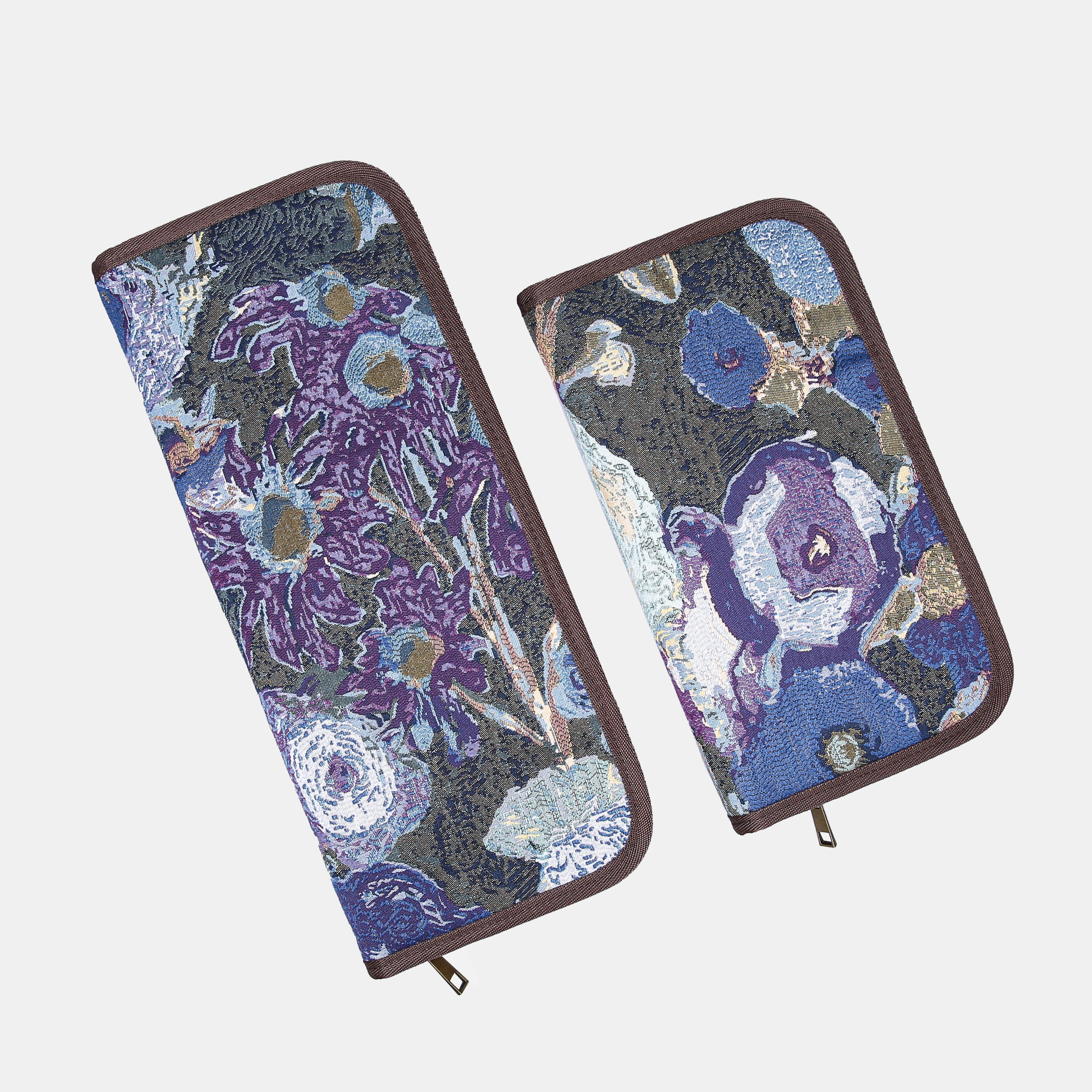 Abstract Blue Carpet Needle Case  MCW Handmade