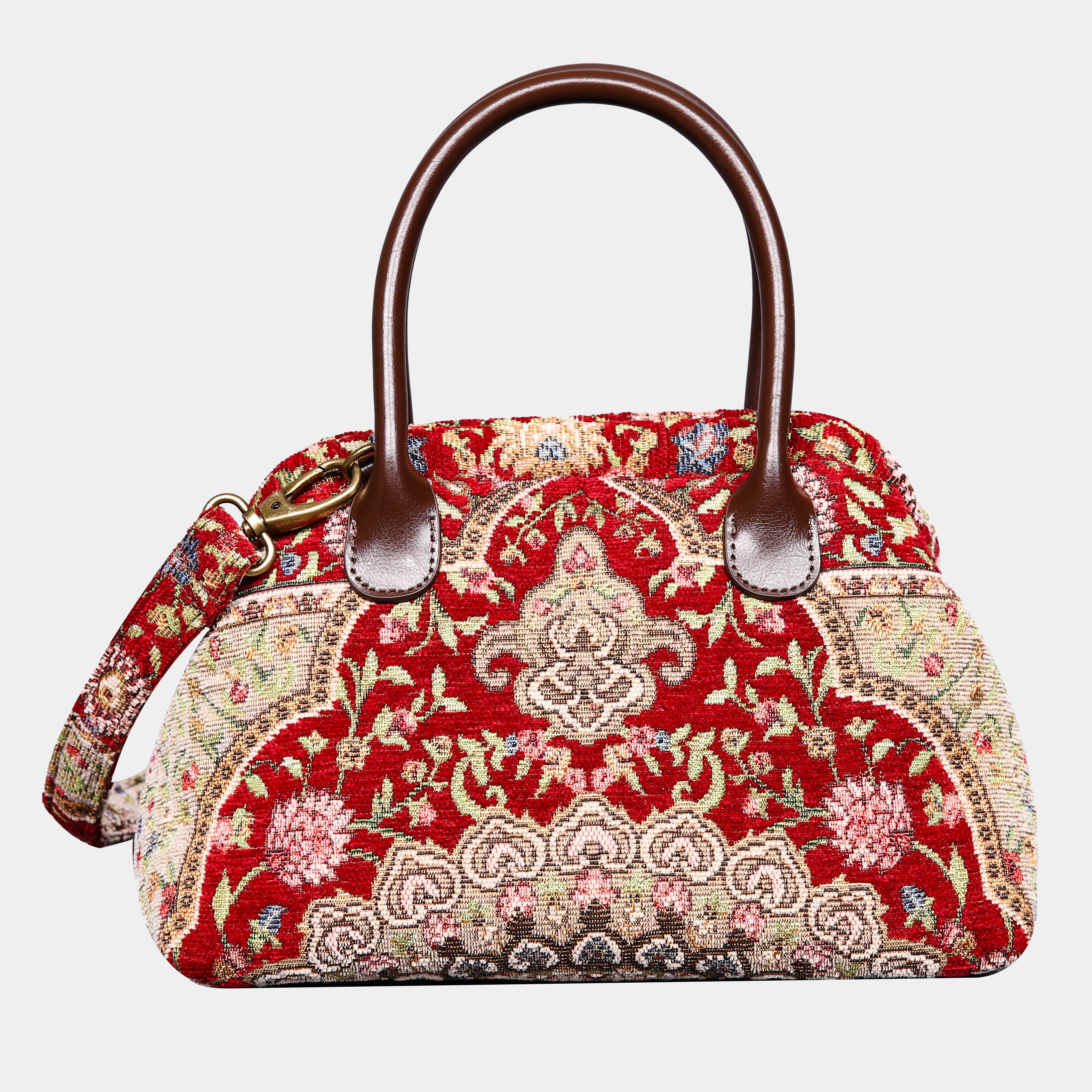 Oriental Wine Carpet Satchel carpet bag MCW Handmade
