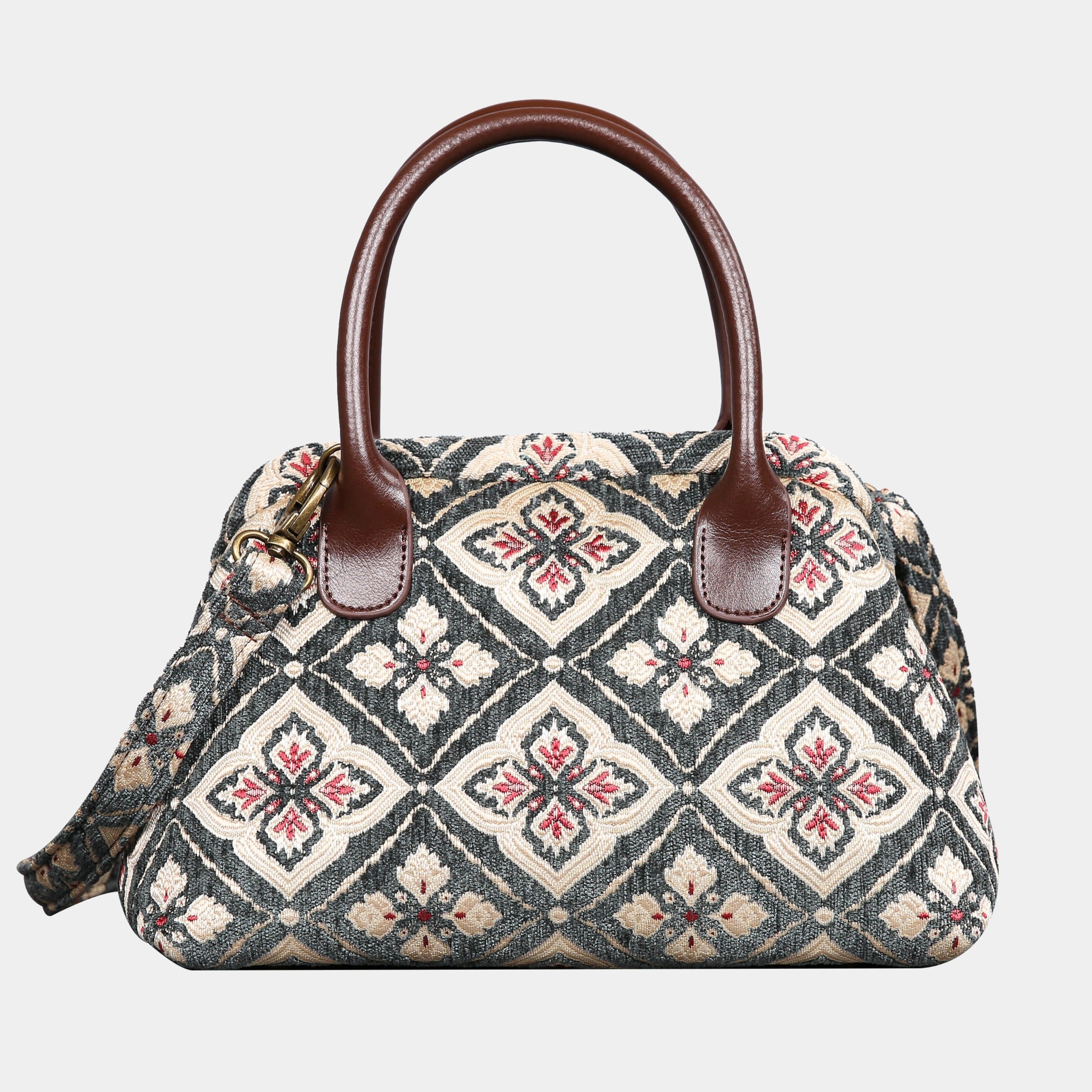 Ethnic Green Carpet Satchel carpet bag MCW Handmade