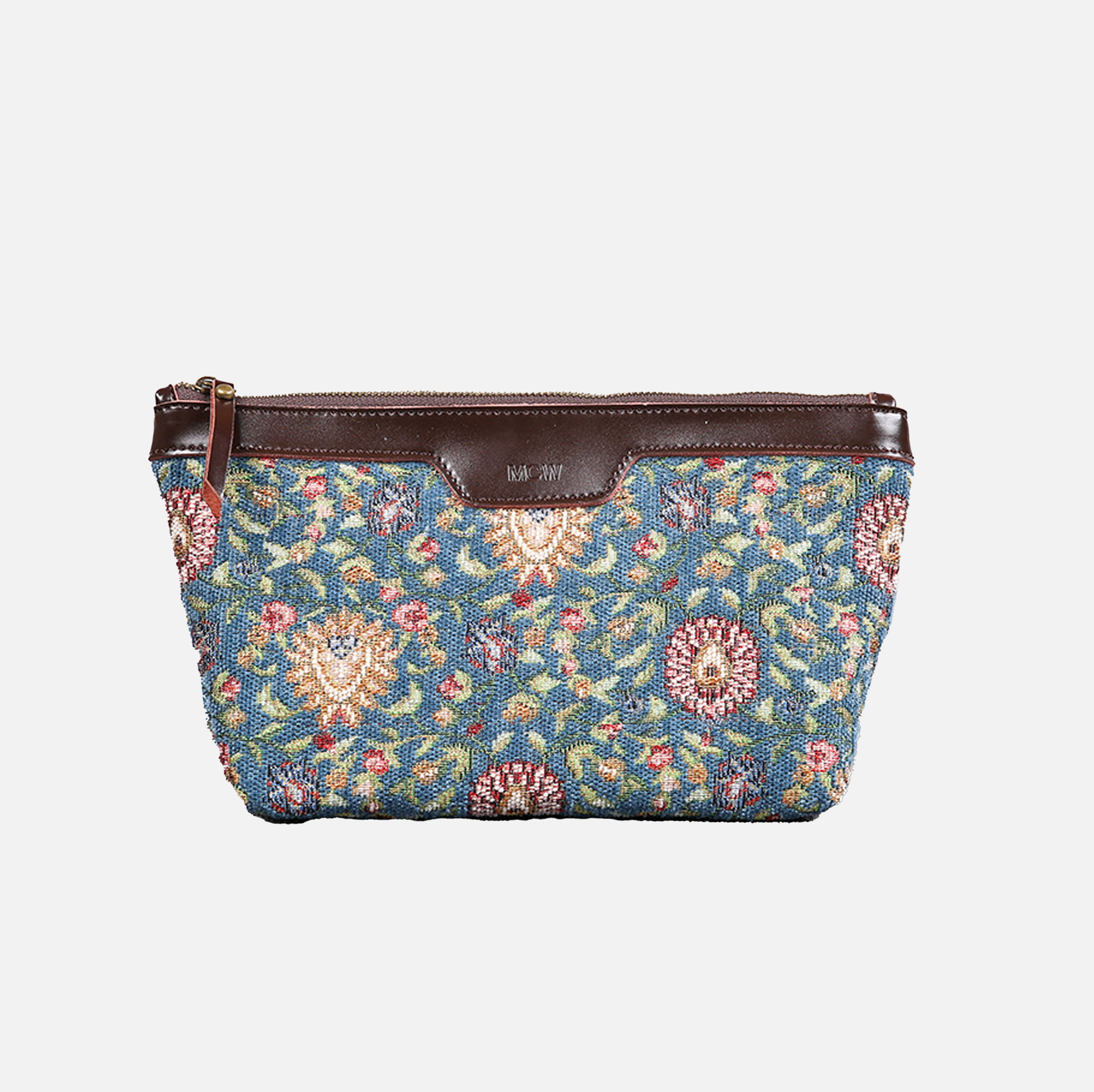 Oriental Blue Carpet Makeup Bag carpet bag MCW Handmade