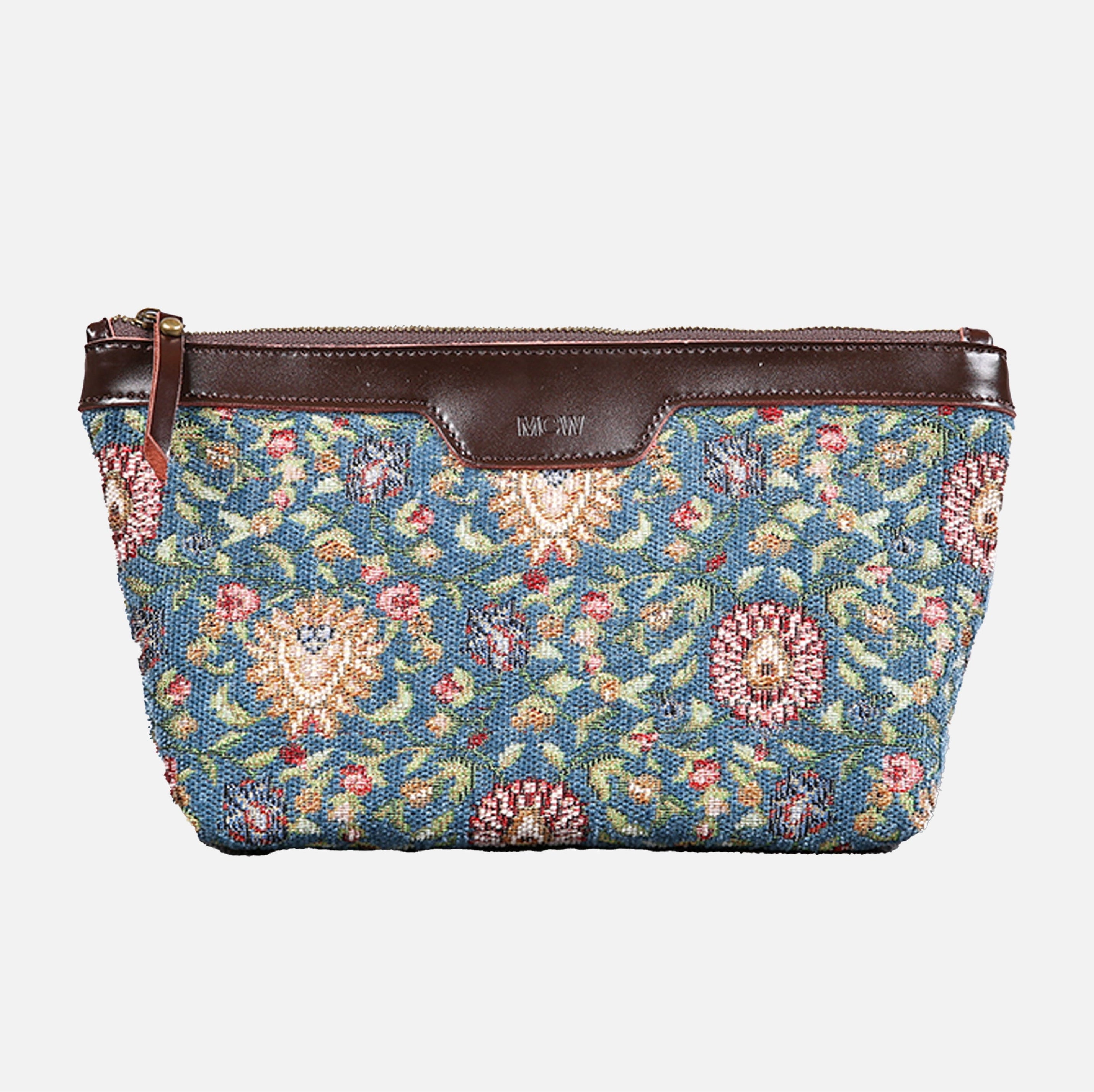 Oriental Blue Carpet Makeup Bag carpet bag MCW Handmade