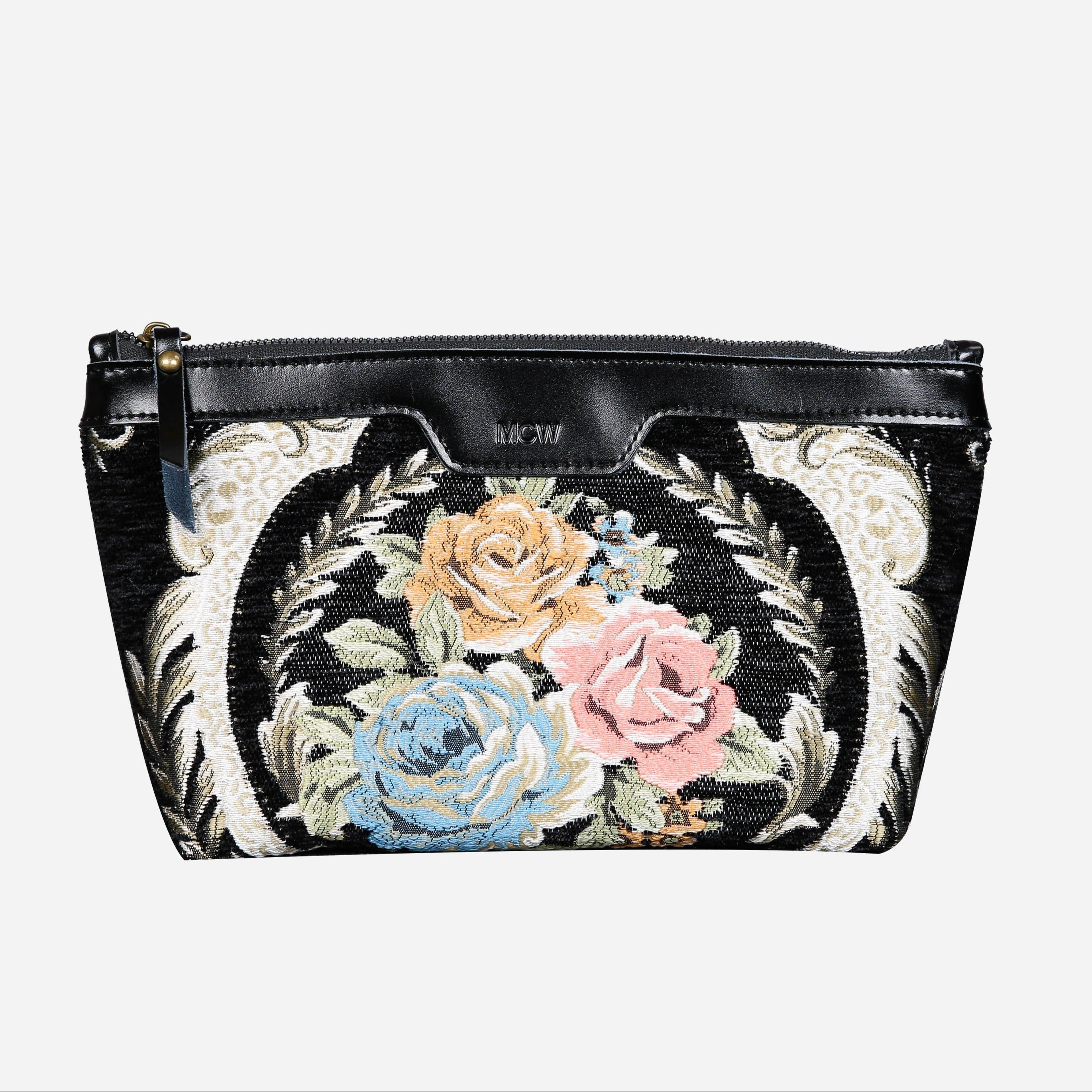 Eternal Elegance Blk Carpet Makeup Bag carpet bag MCW Handmade