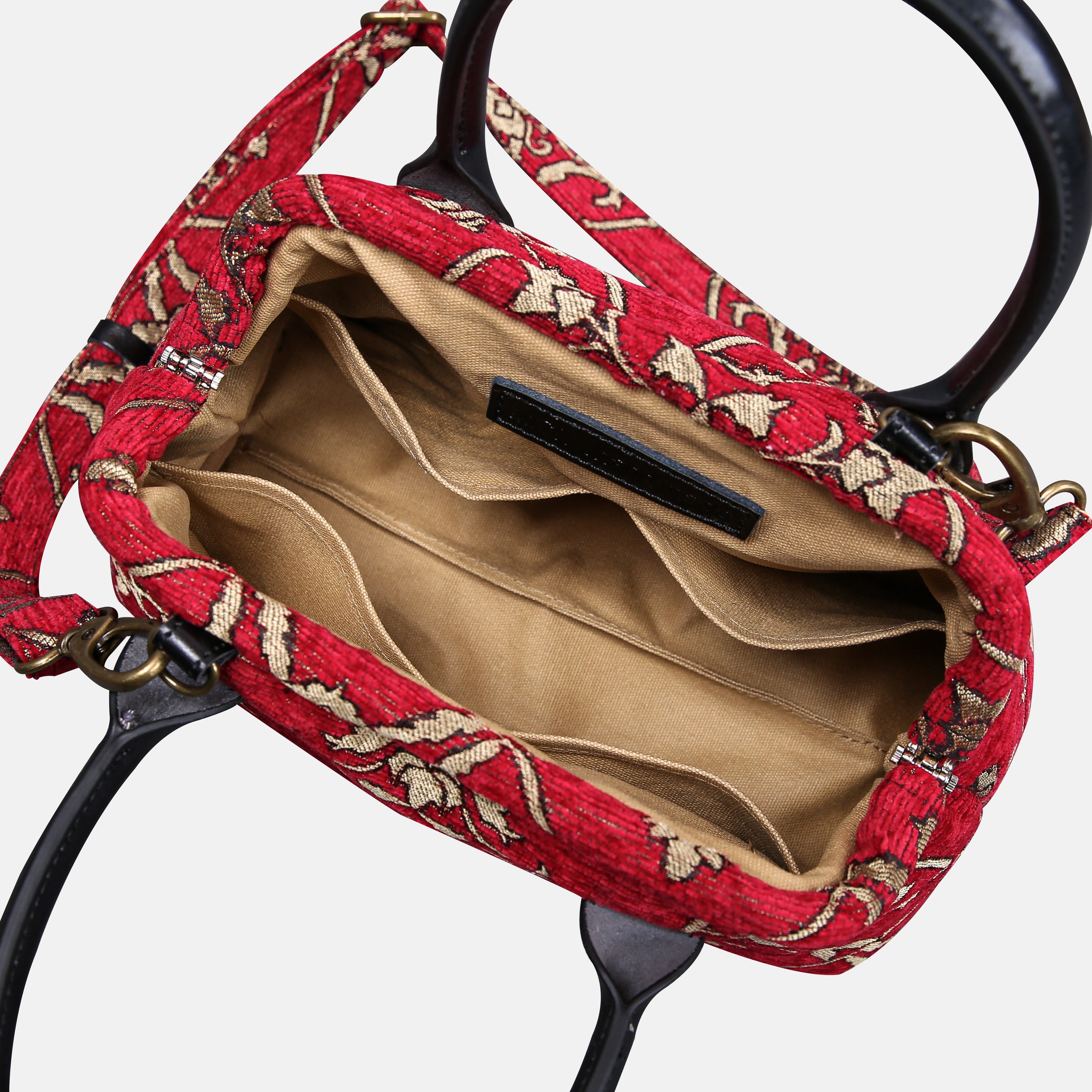 CARNABY Red Carpet Satchel carpet bag MCW Handmade-5