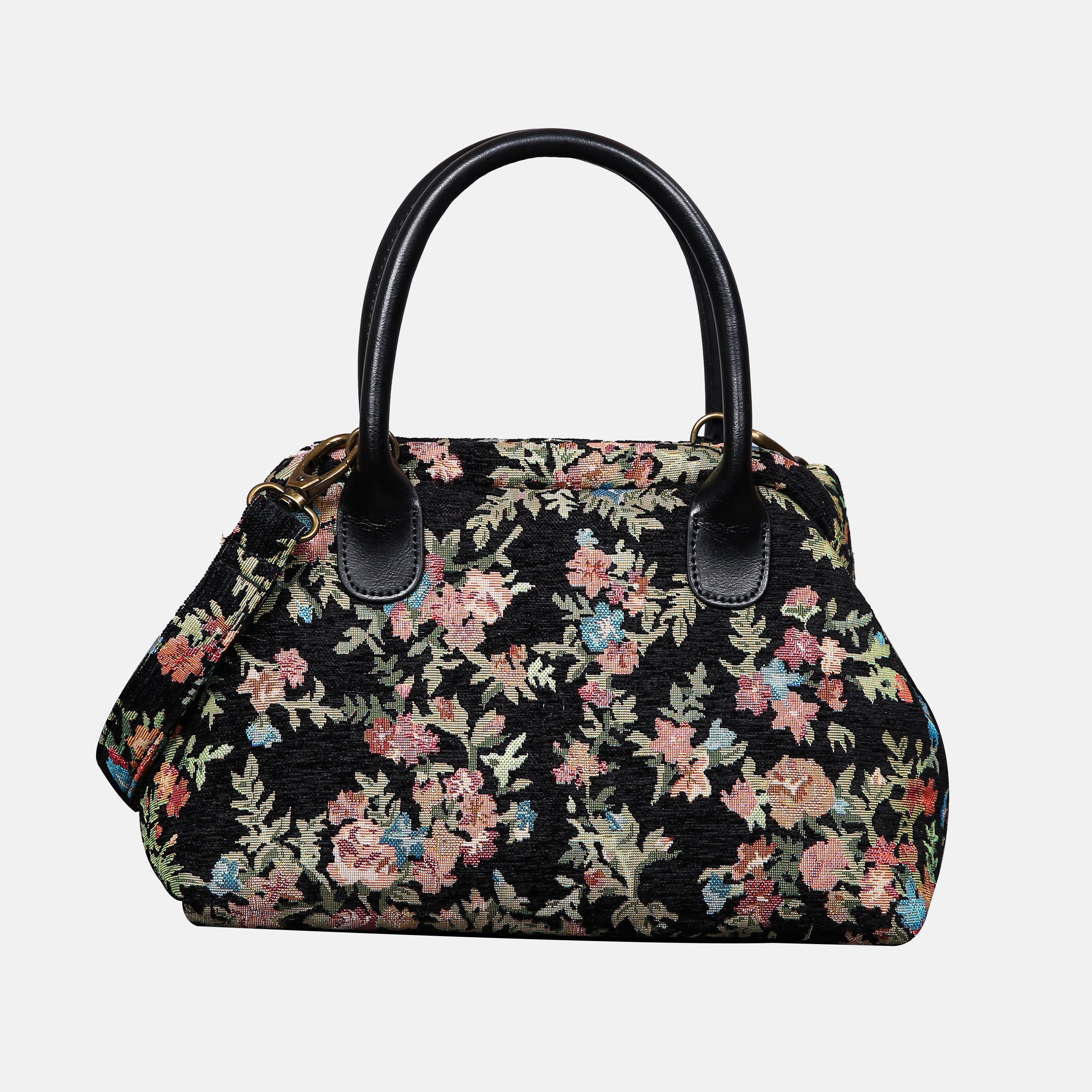 Spring Valley Black Carpet Satchel carpet bag MCW Handmade
