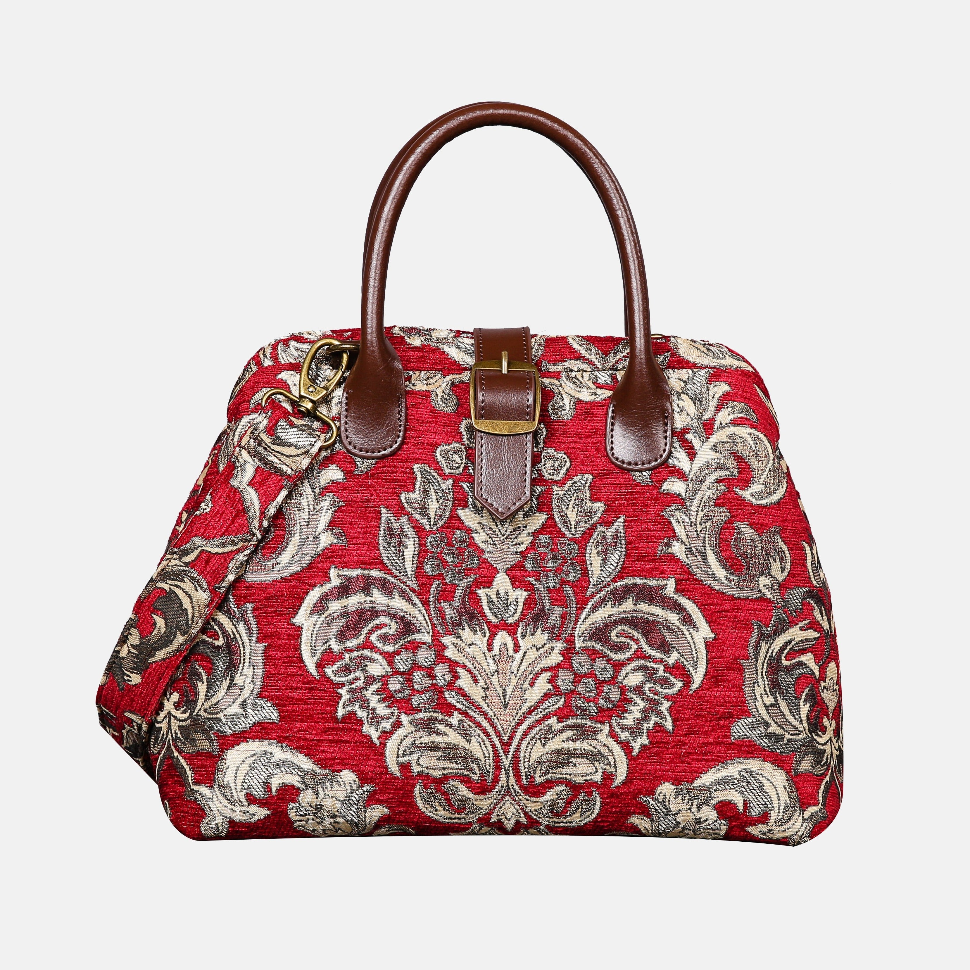 Victorian Blossom R-G Carpet Handbag Purse carpet bag MCW Handmade of America main
