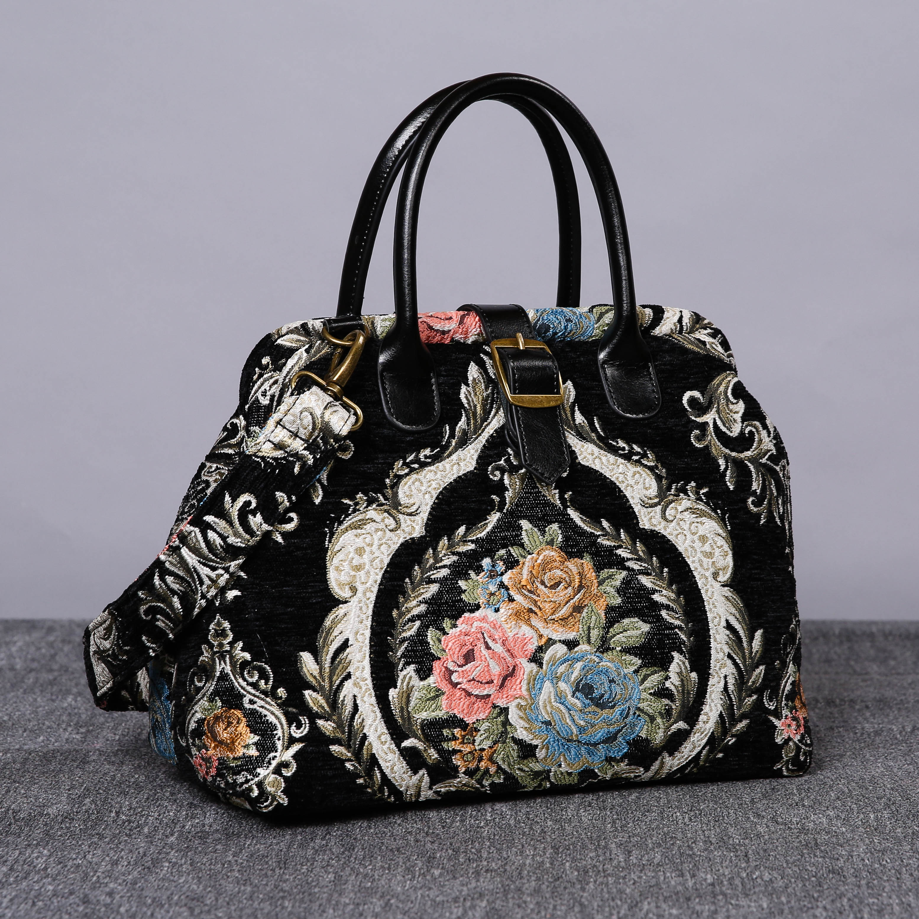 Carpetbag Purse Eternal Elegance Pattern