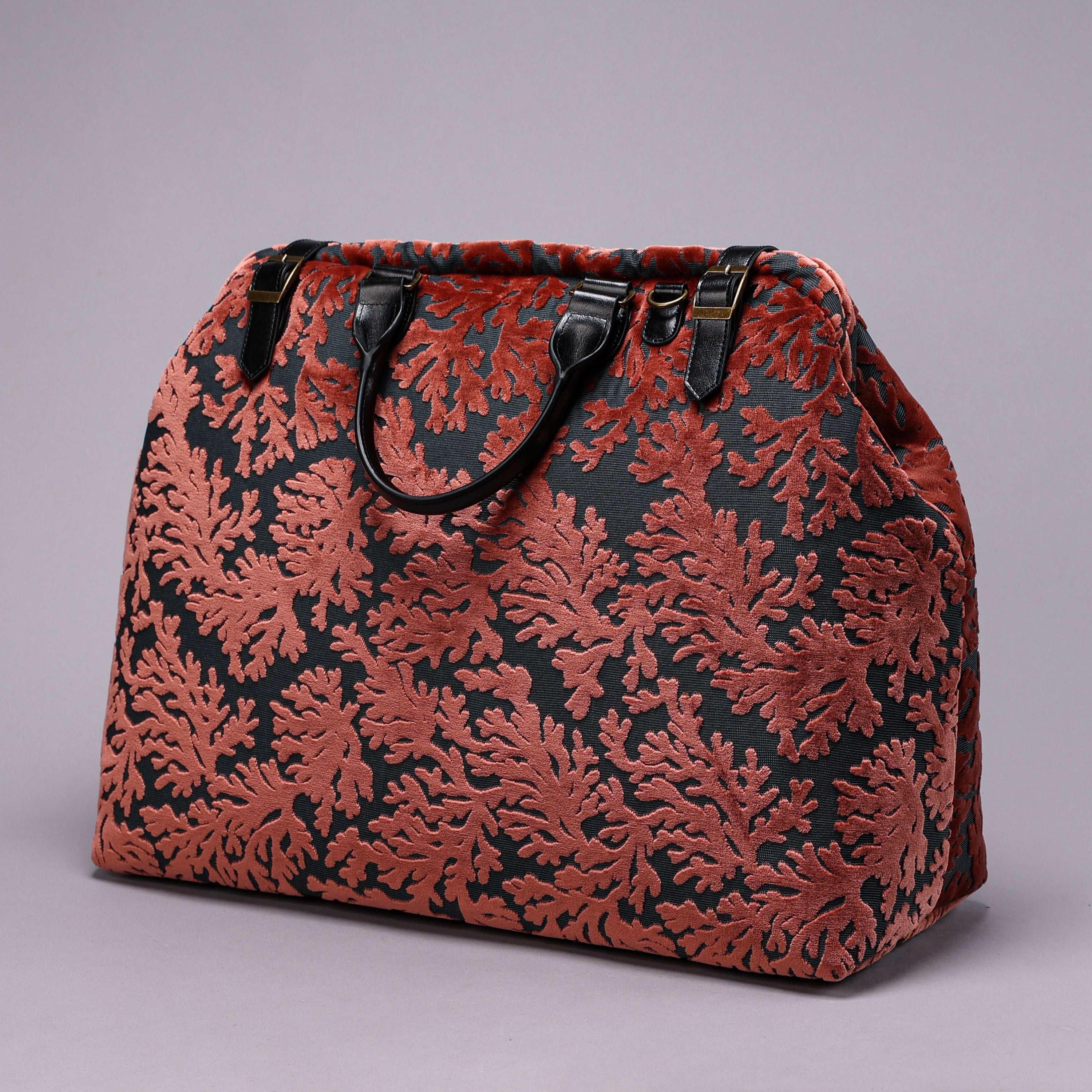 Shop MCW Handmade St Tropez Scuba Coral Bags (All Styles)