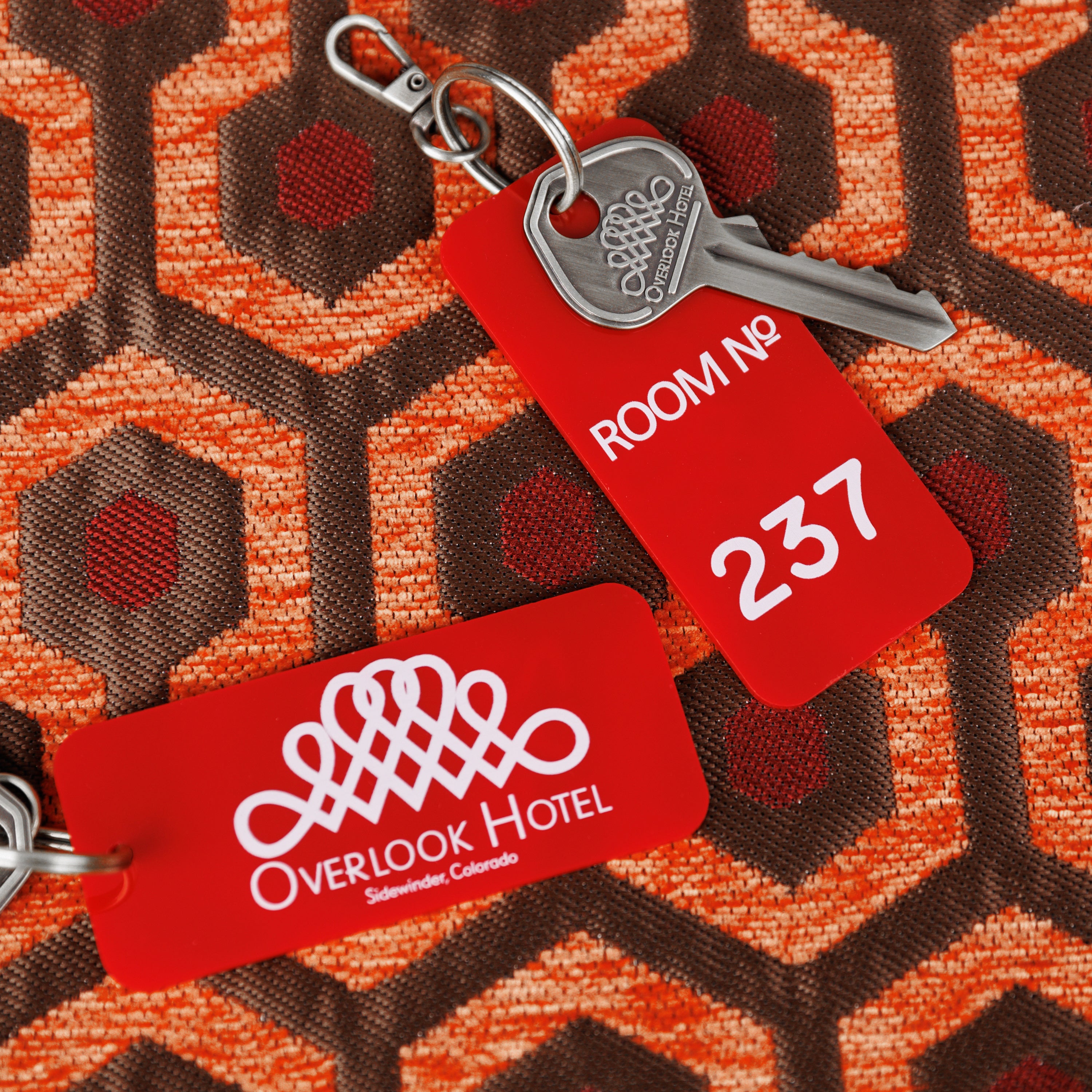 The Shining Overlook Hotel Room Key and Room Card Key Fob