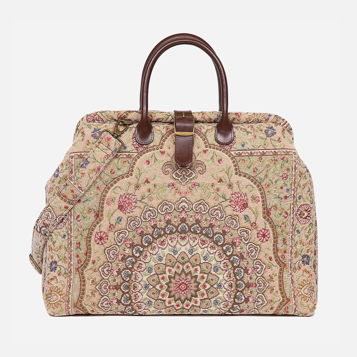Oriental Beige Mary Poppins Weekender Carpetbag of America main