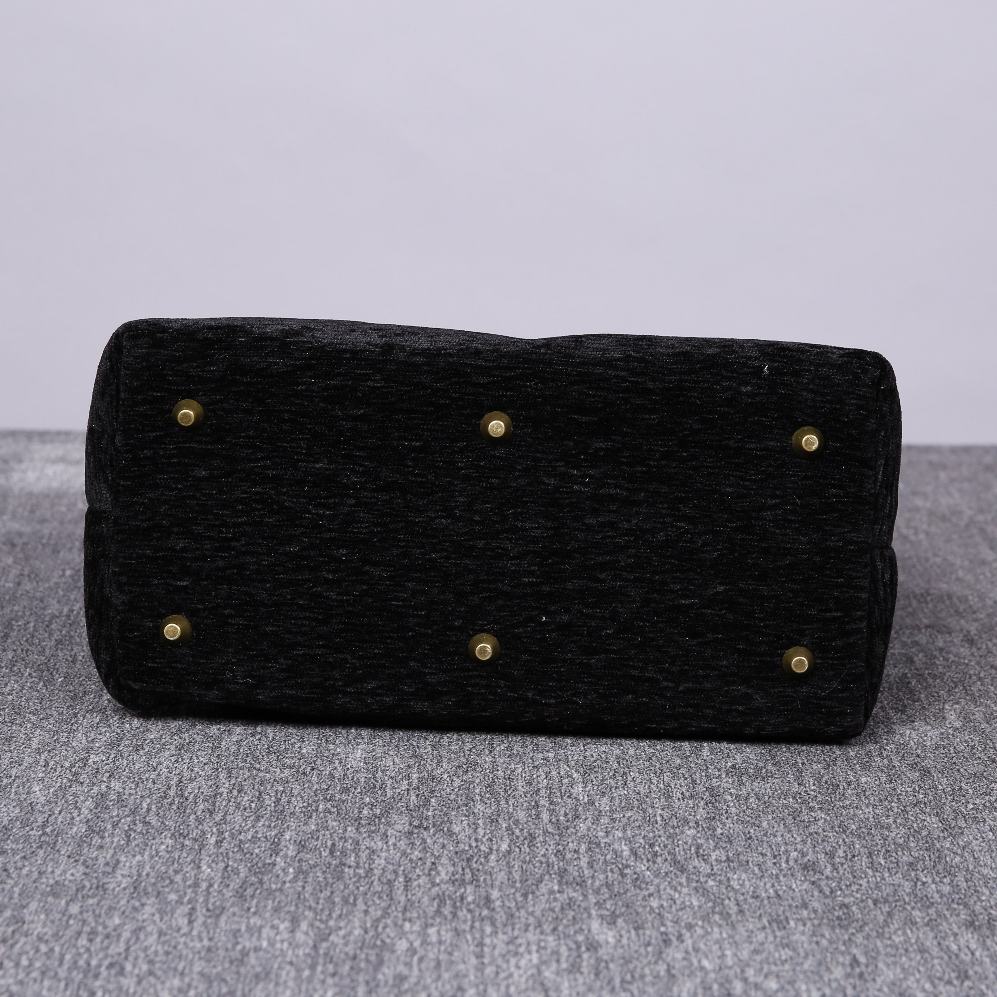 Luxury Monogrammed Black Multi-Functional Backpack carpet bag MCW Handmade-12