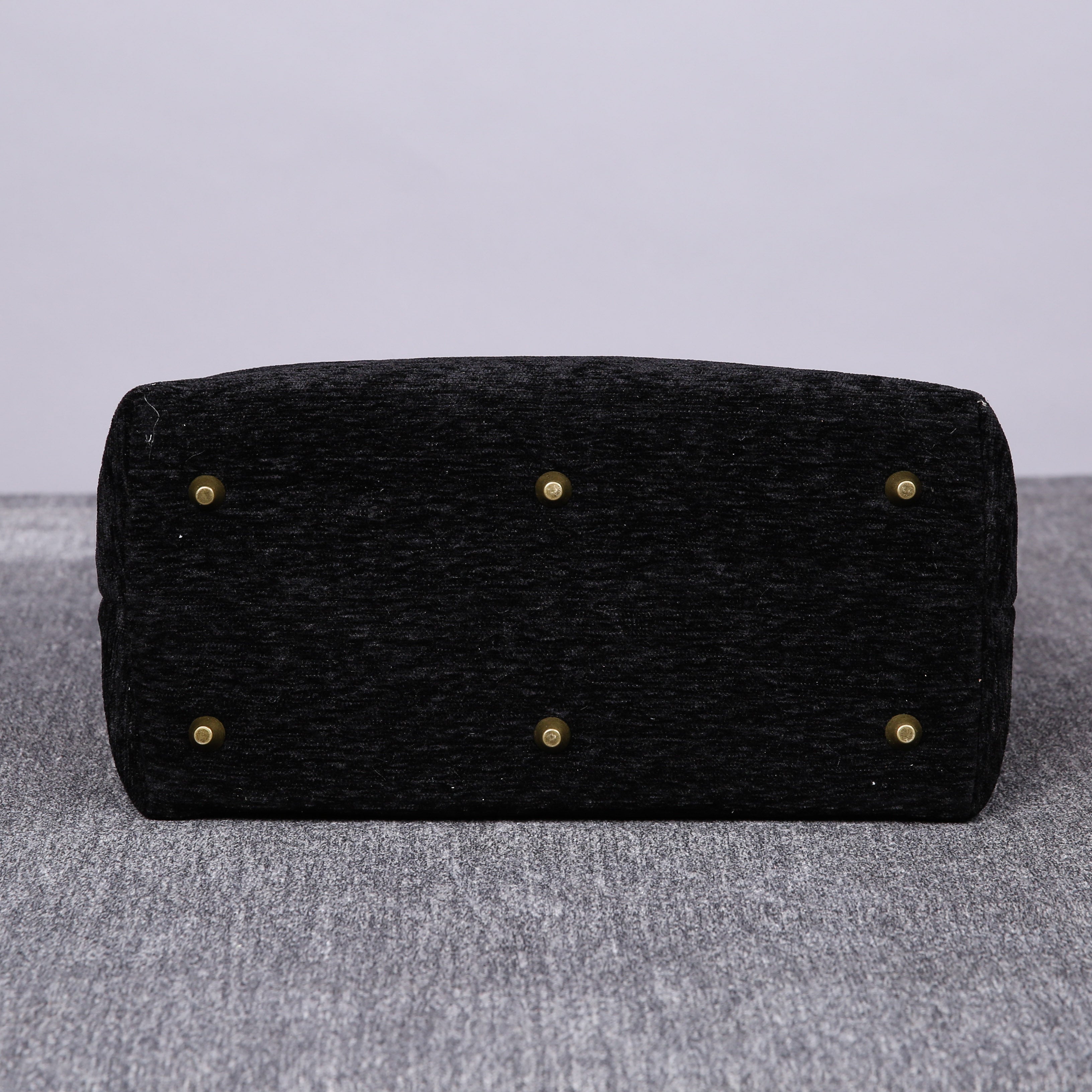 Luxury Monogrammed Black Multi-Functional Backpack carpet bag MCW Handmade-12