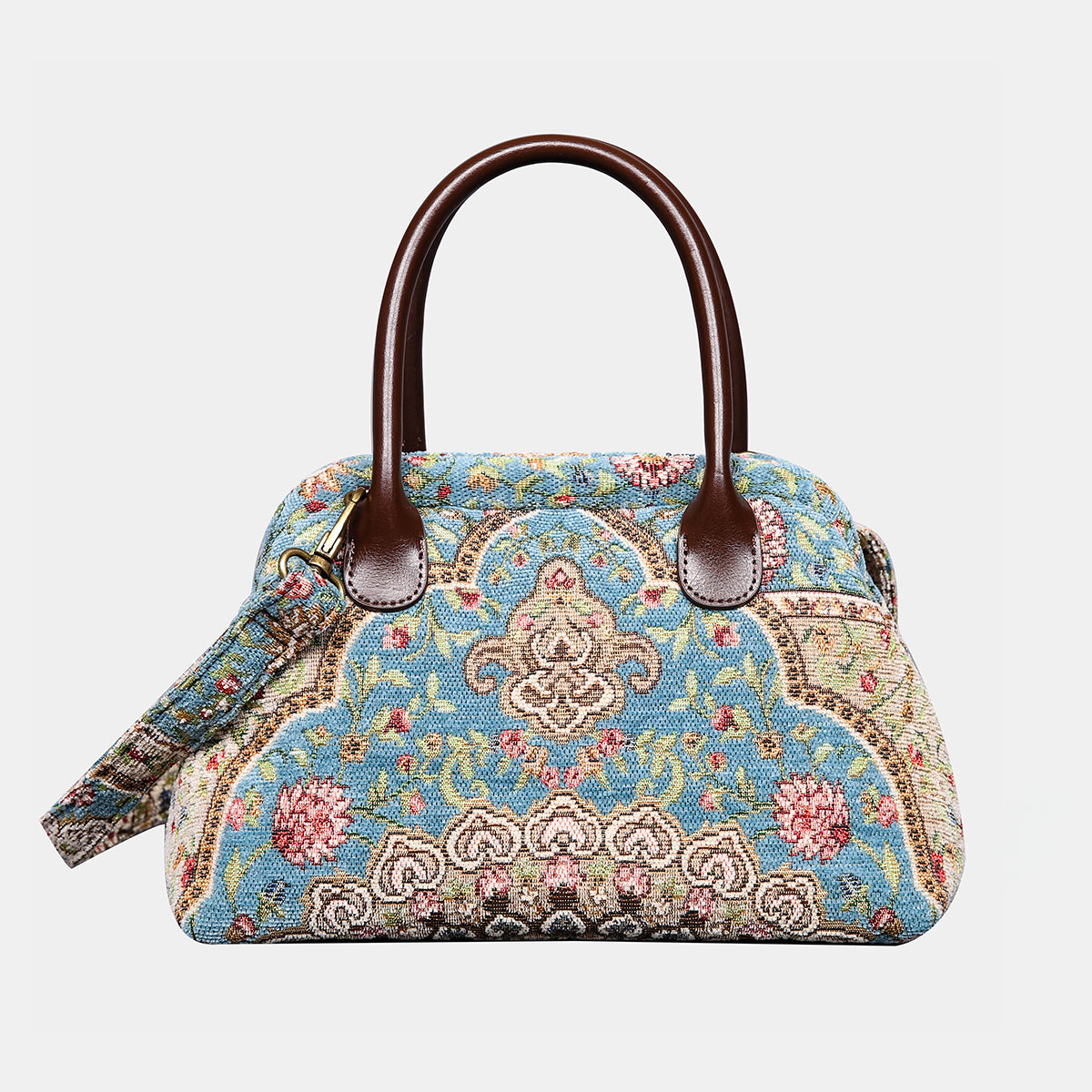 Oriental Blue Carpet Satchel Carpetbag of America main