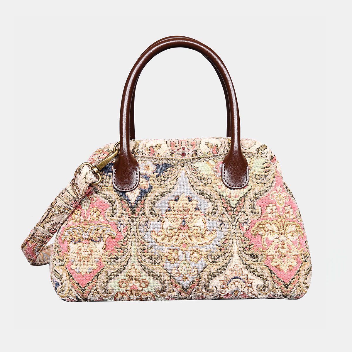 Golden Age Pink Carpet Satchel Carpetbag of America main
