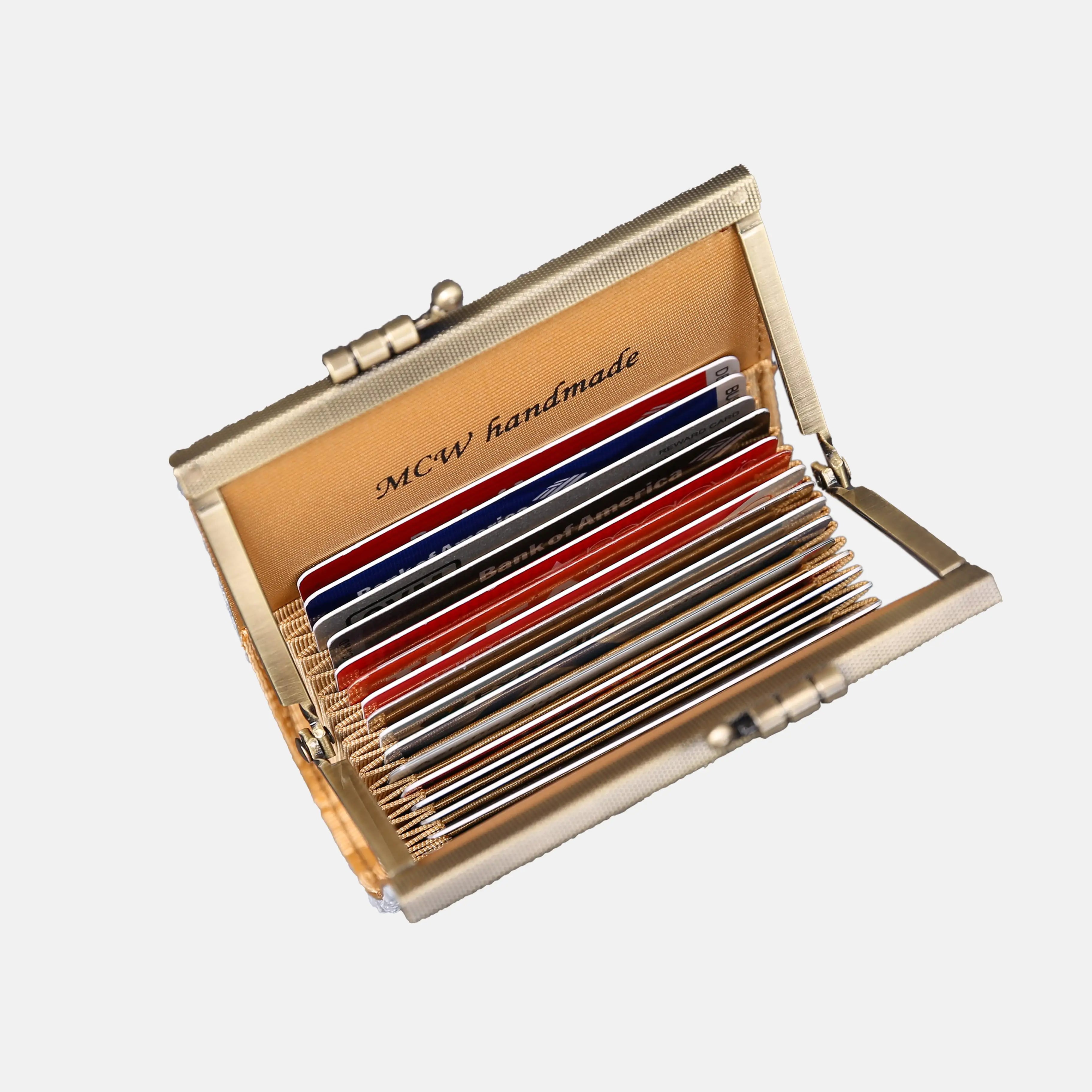 AHS the Devils Mouth Card Wallet  of America 17 slots in use