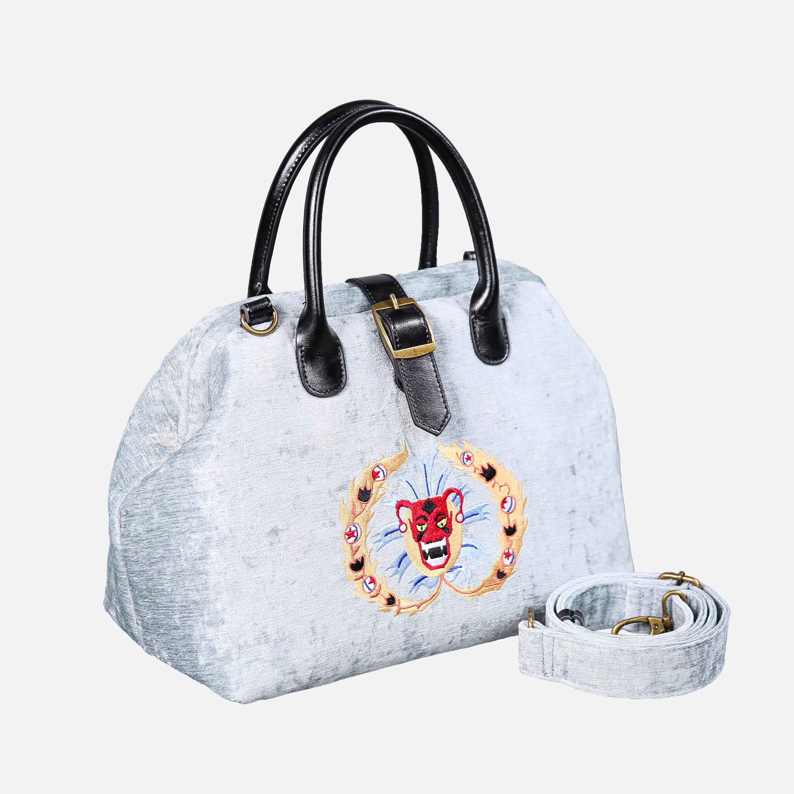AHS the Devils Mouth Carpet Handbag Purse carpet bag MCW Handmade of America with shoulder strap