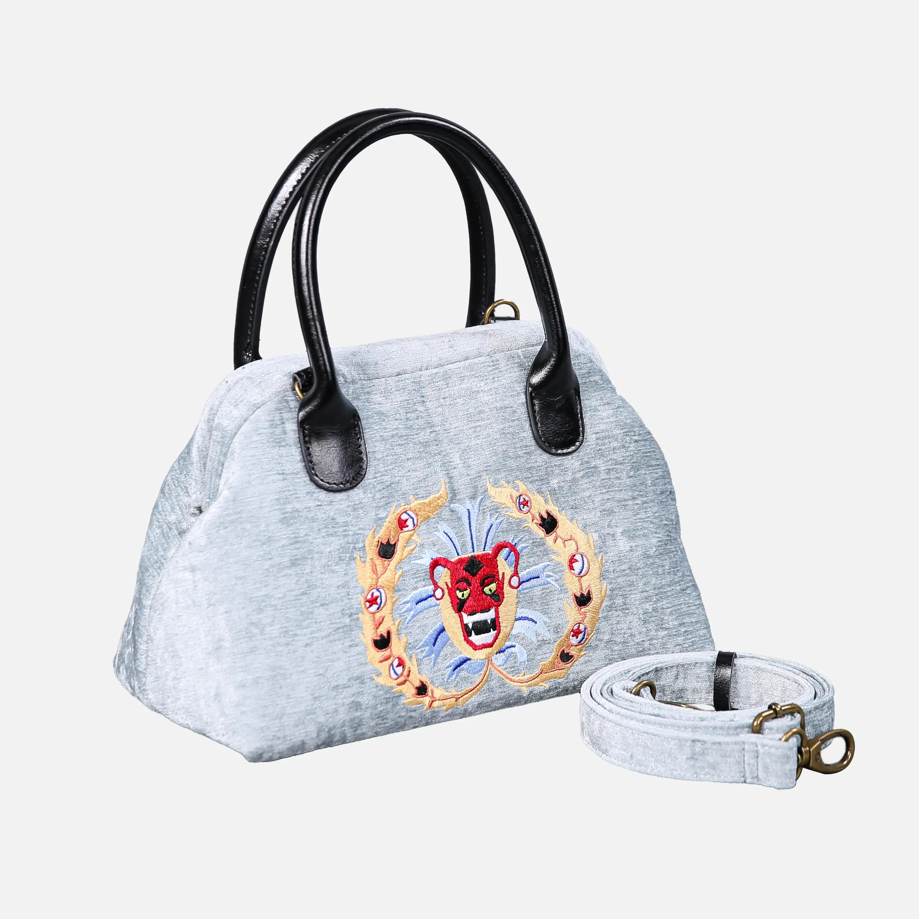 AHS the Devils Mouth Carpet Satchel carpet bag MCW Handmade of America with strap
